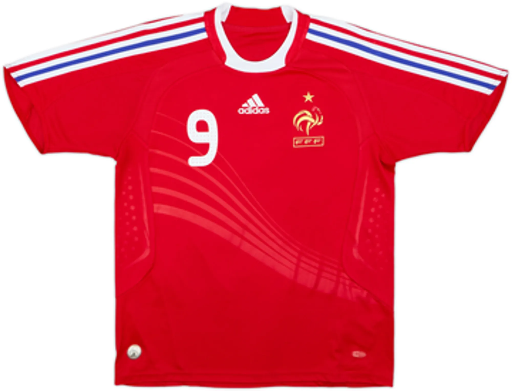 2007-08 France Away Shirt Benzema #9 - 8/10 - (L.Boys)