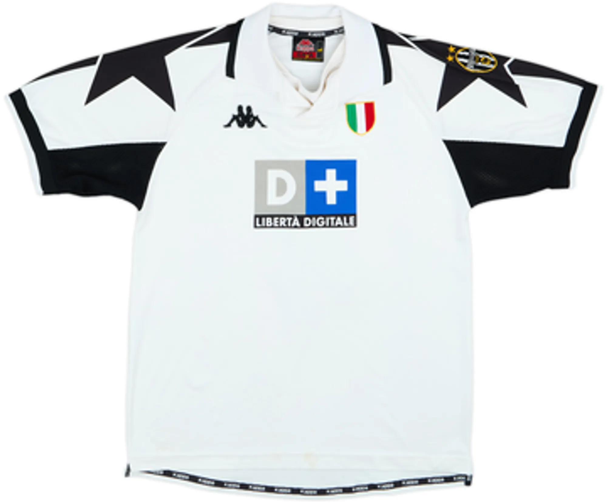 1999-00 Juventus Away Shirt Montero #4 - 6/10 - (L)