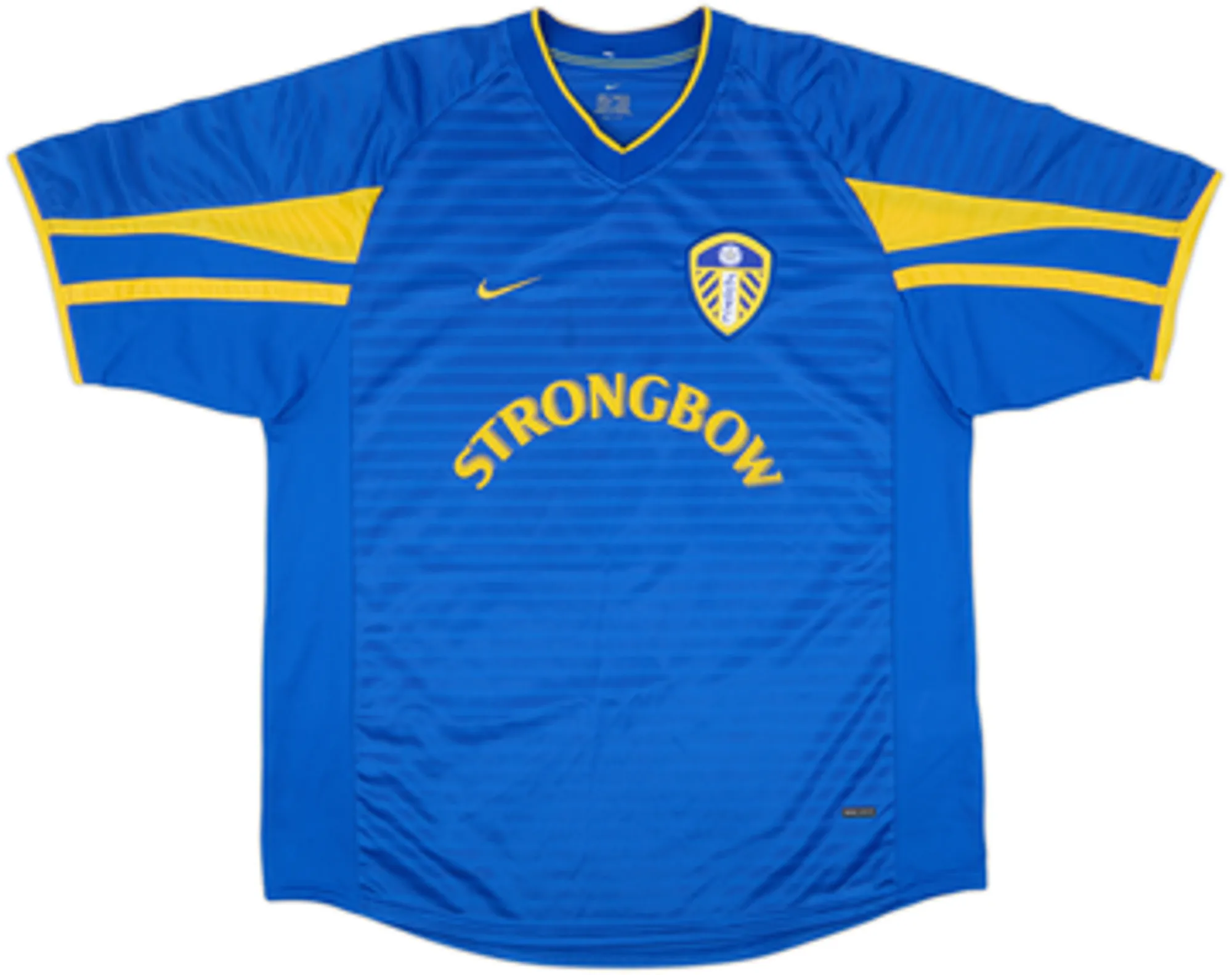 2001-03 Leeds United Away Shirt Radebe #5 - 9/10 - (L)