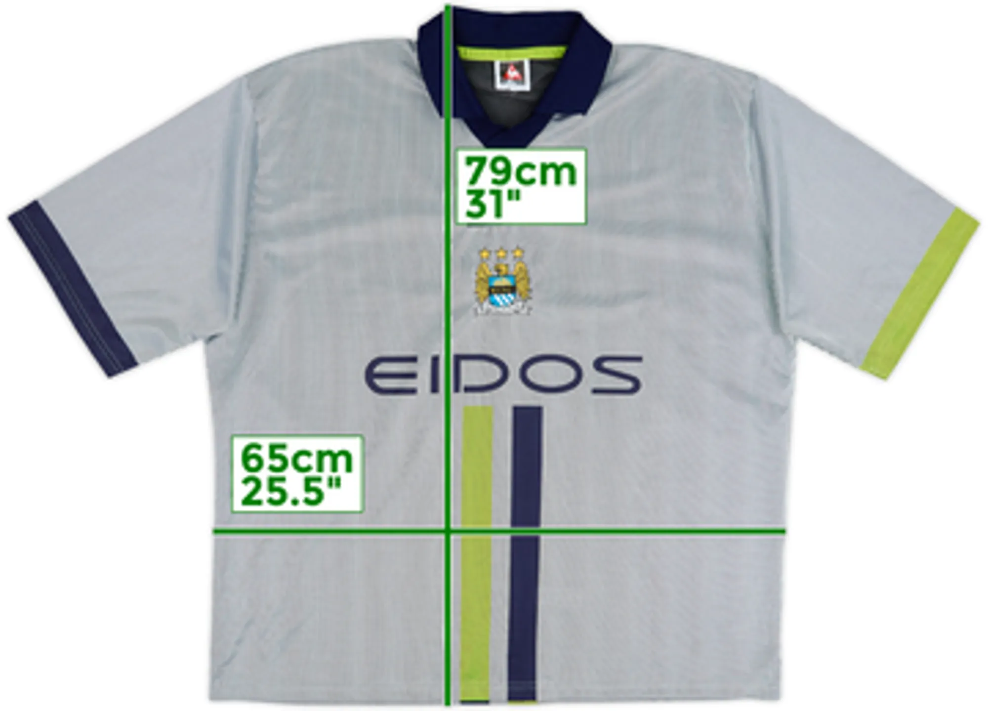 2000-02 Manchester City Away Shirt - 9/10 - (XL)