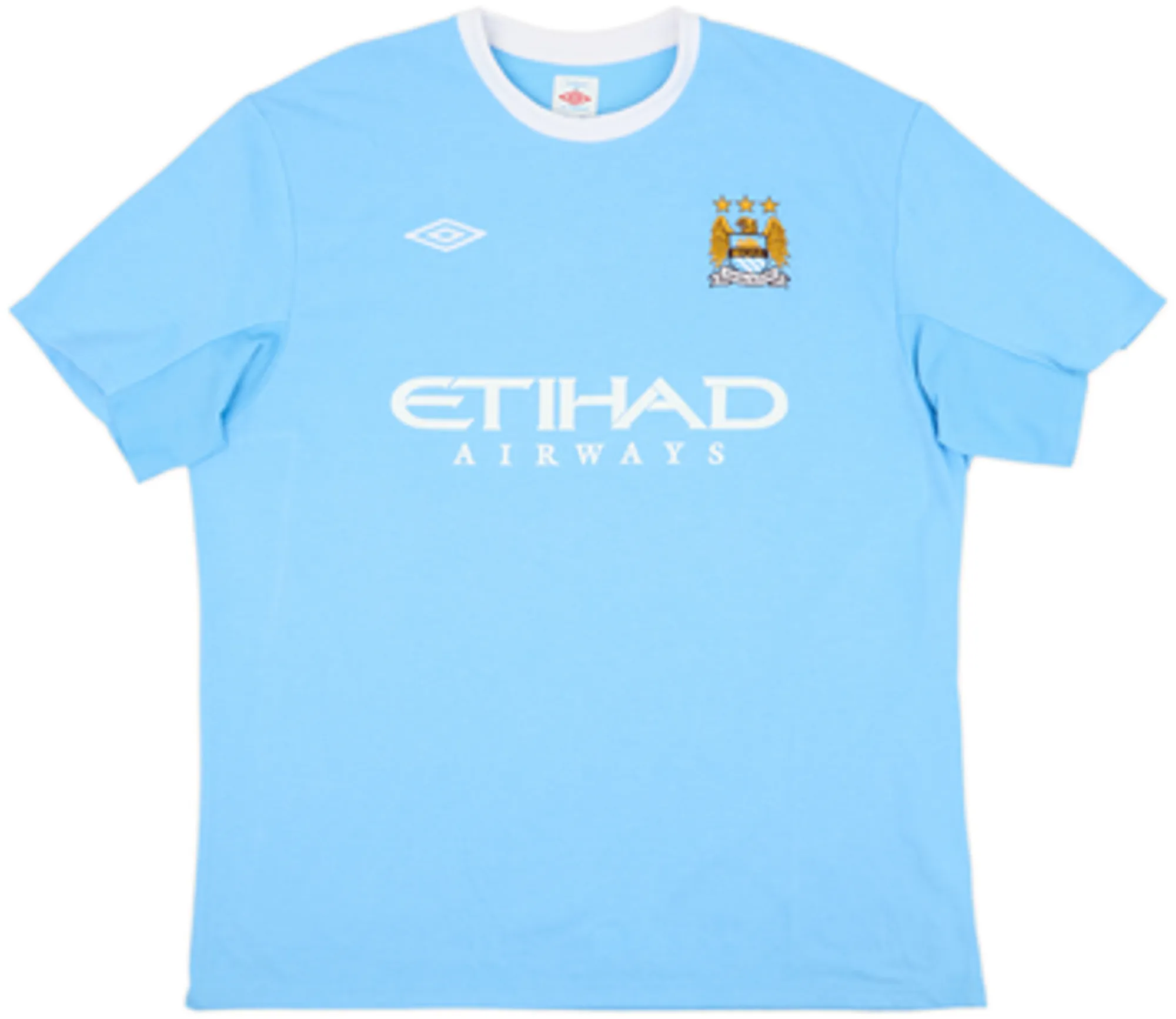 2009-10 Manchester City Home Shirt Tevez #32 - 10/10 - (XL)
