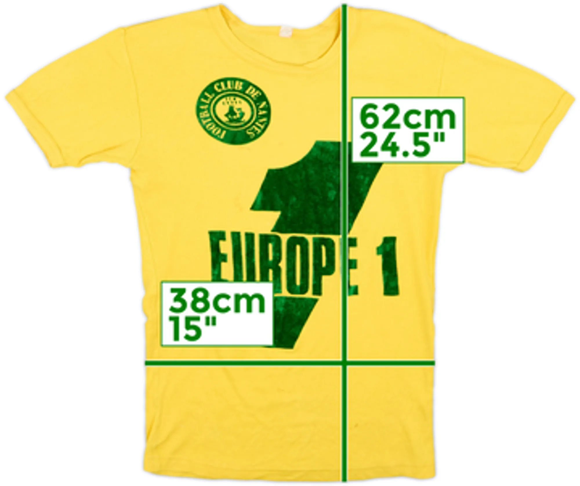 1976-79 Nantes Cotton Tee - 6/10 - (XS)