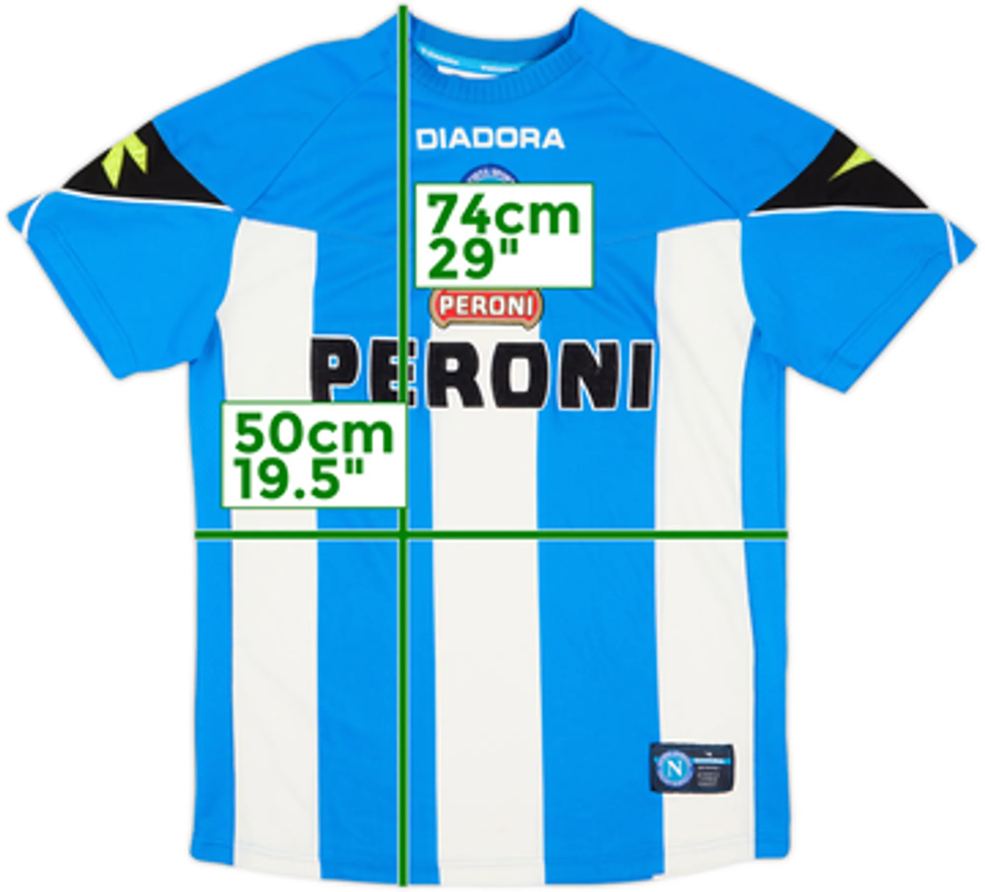 2002-03 Napoli Home Shirt - 8/10 - (L)