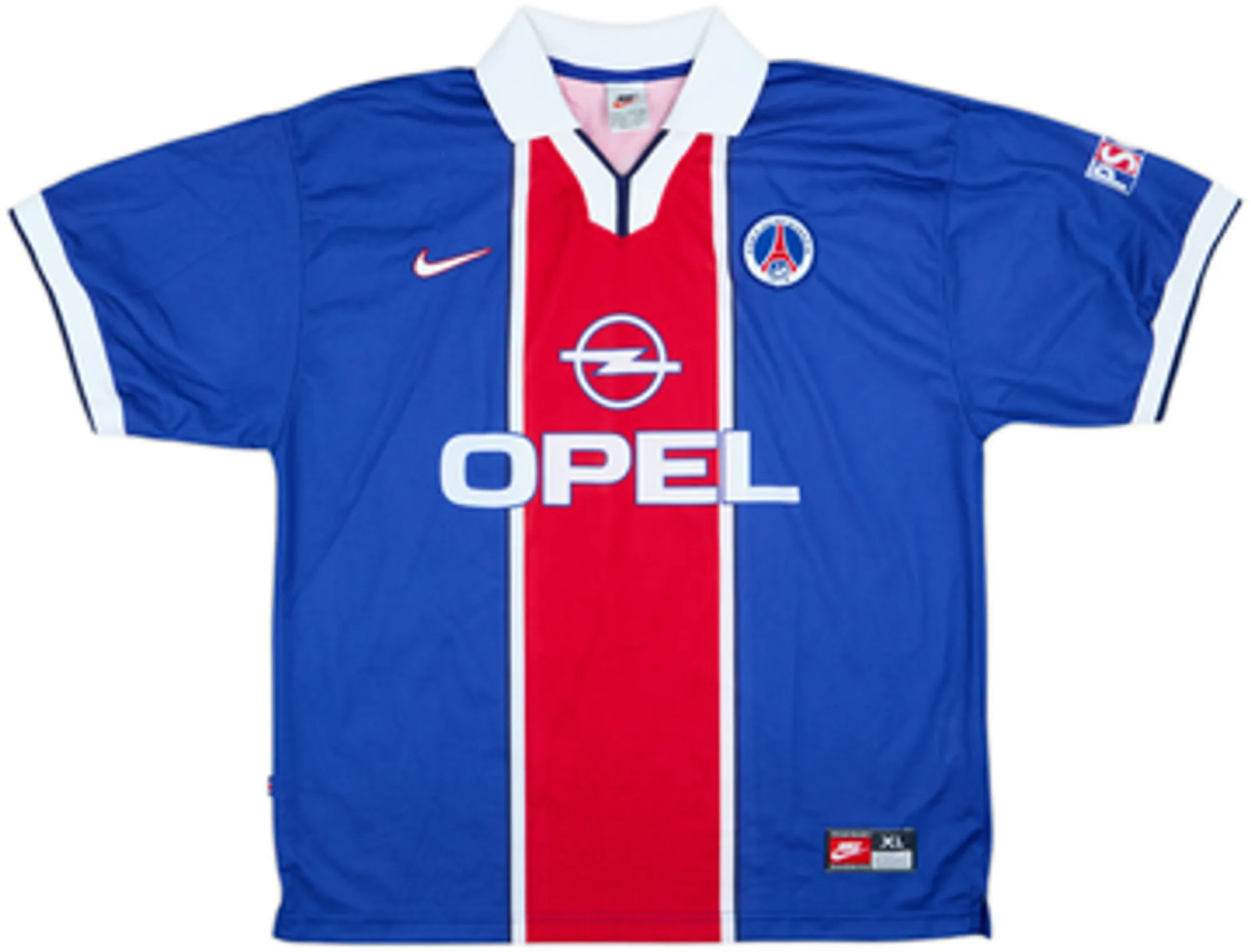 1997-98 Paris Saint-Germain Home Shirt Le Guen #6 - 8/10 - (XL)