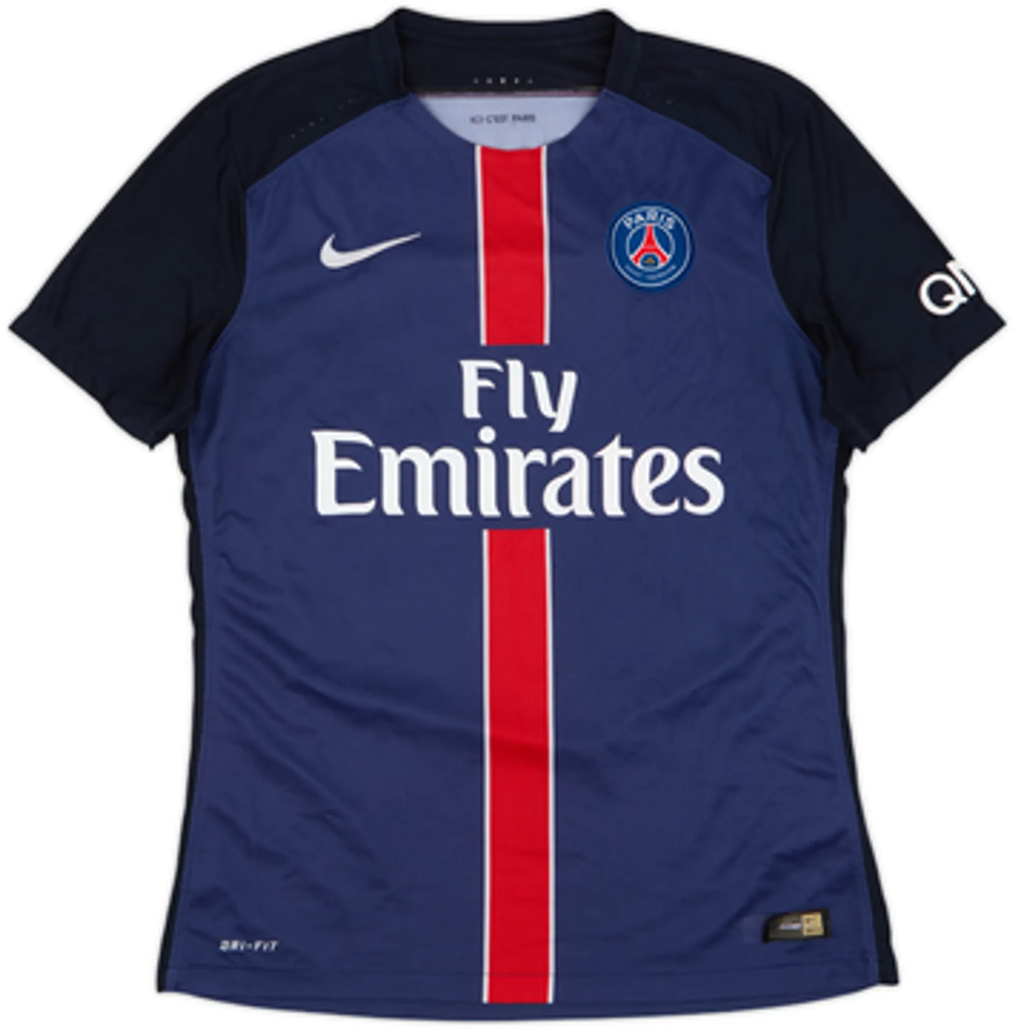 2015-16 Paris Saint-Germain Authentic Home Shirt Ibrahimovic #10 - 7/10 - (M)