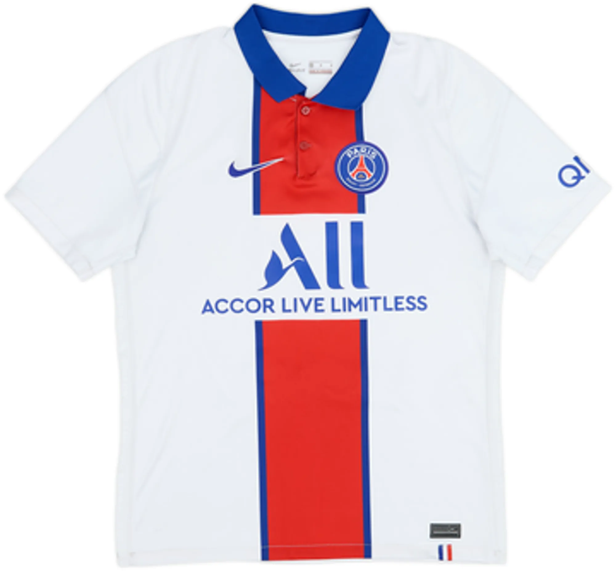 2020-21 Paris Saint-Germain Away Shirt Mbappe #7 - 5/10 - (M)