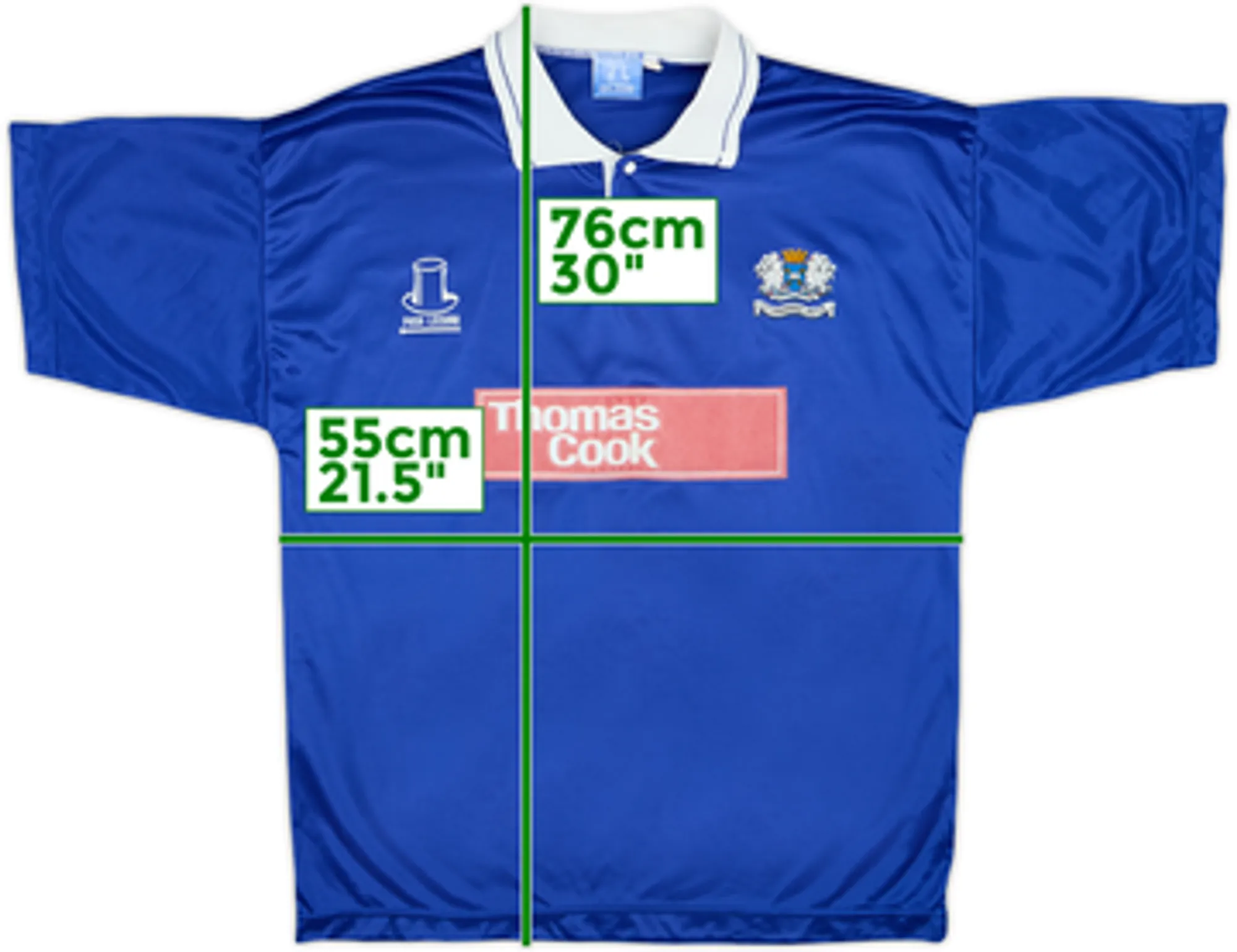 1992-93 Peterborough Home Shirt - 8/10 - (L)
