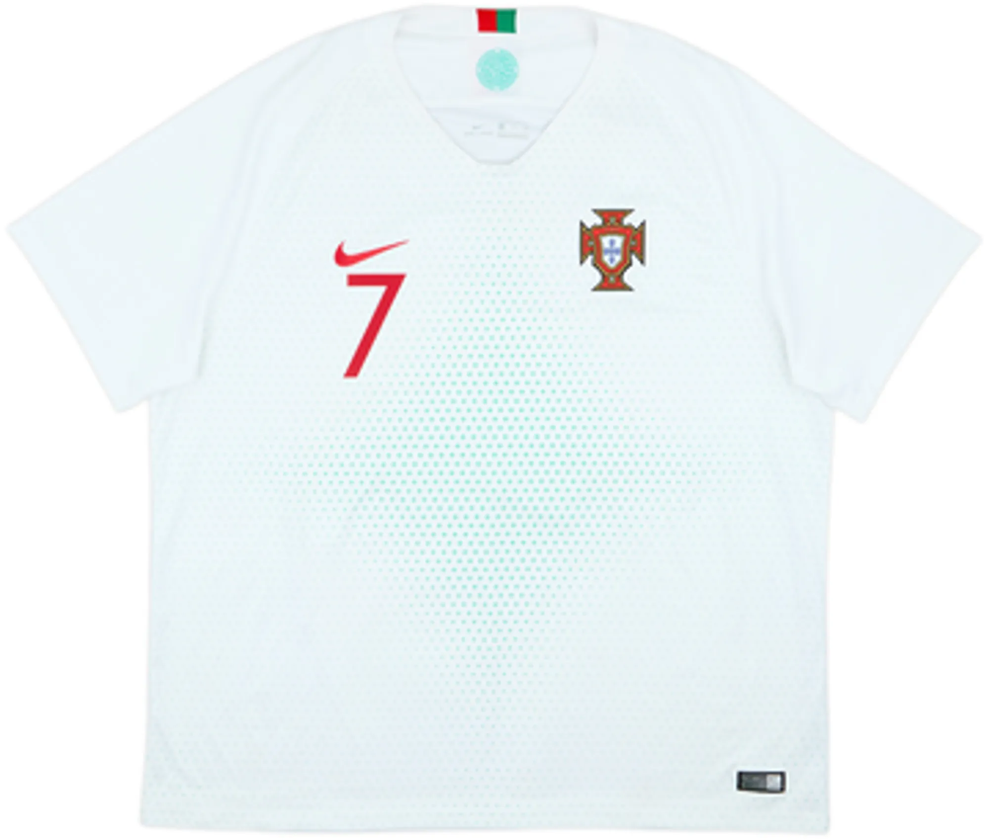 2018-19 Portugal Away Shirt Ronaldo #7 - 8/10 - (XXL)