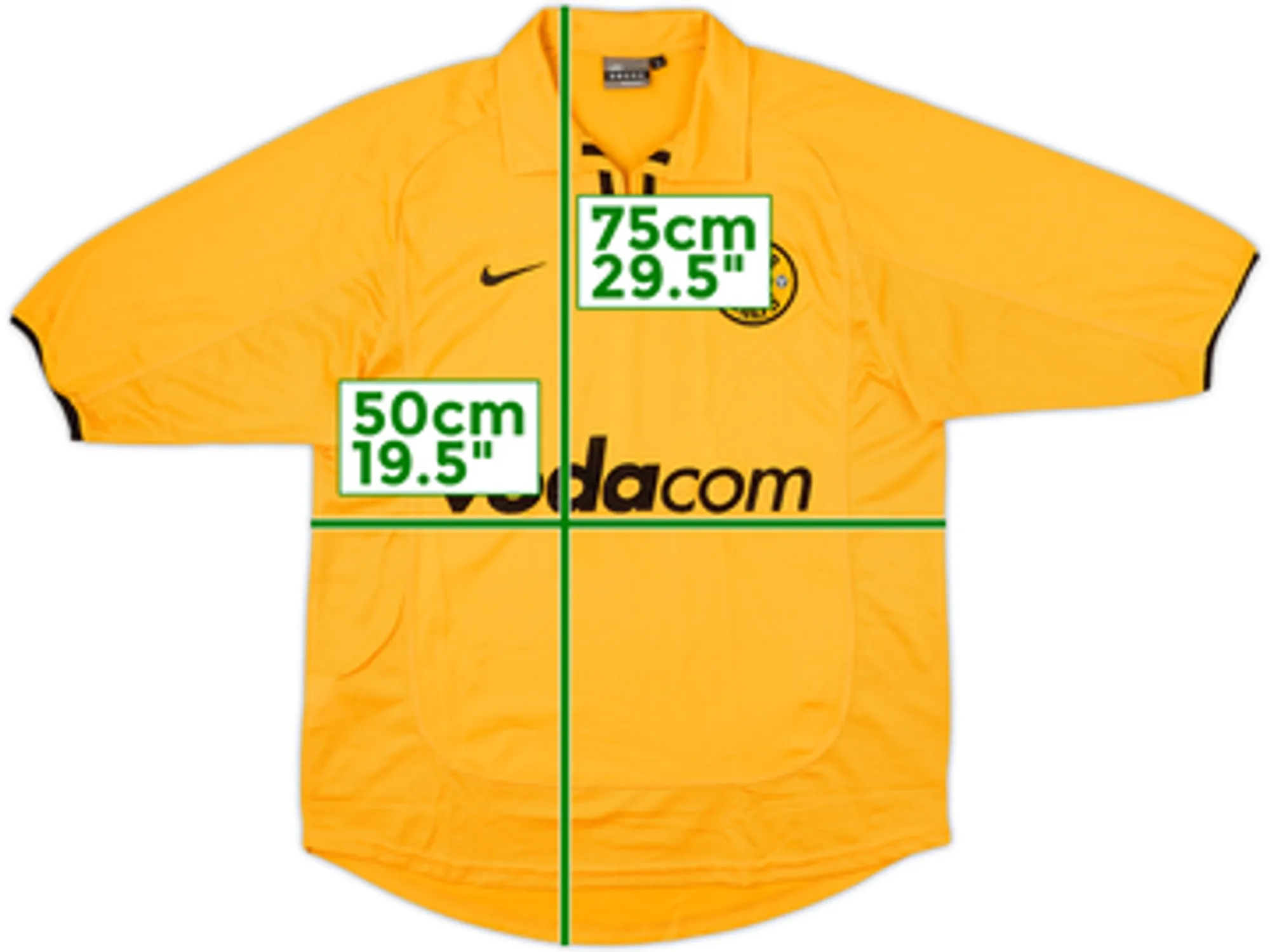 2000-01 Kaizer Chiefs Home Shirt - 9/10 - (S)