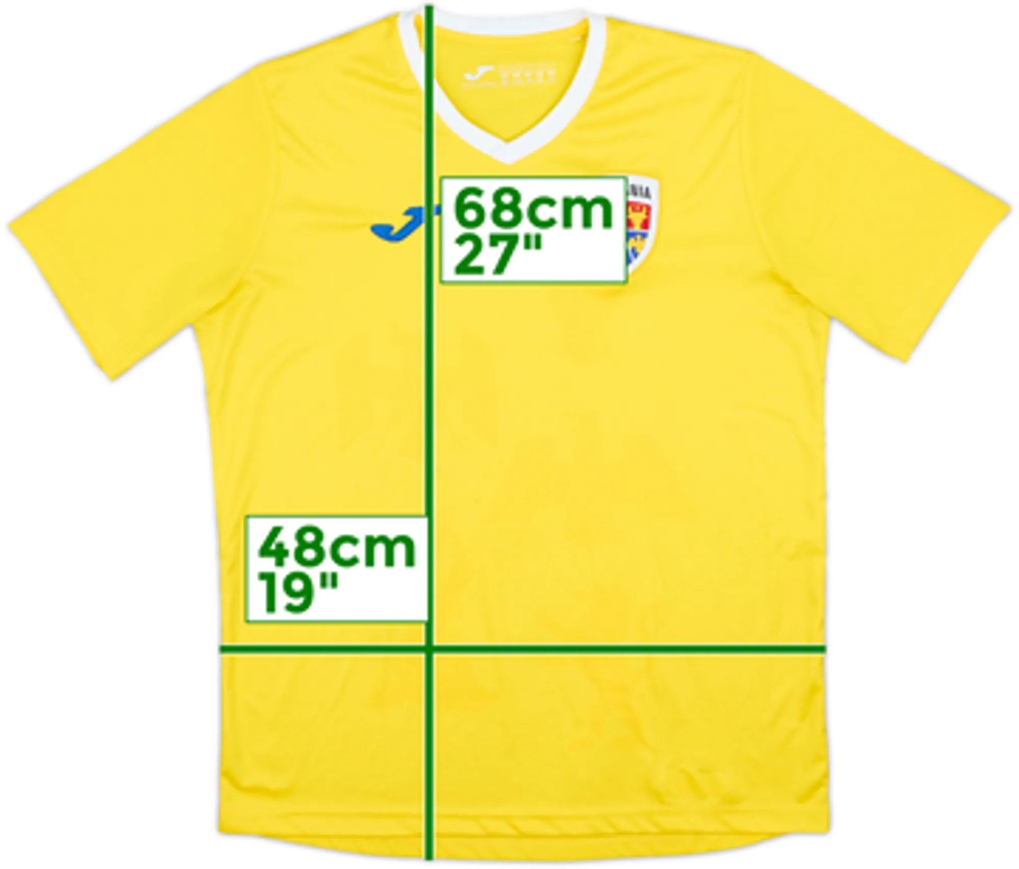 2021-22 Romania Home Shirt - 7/10 - (XL.Boys)