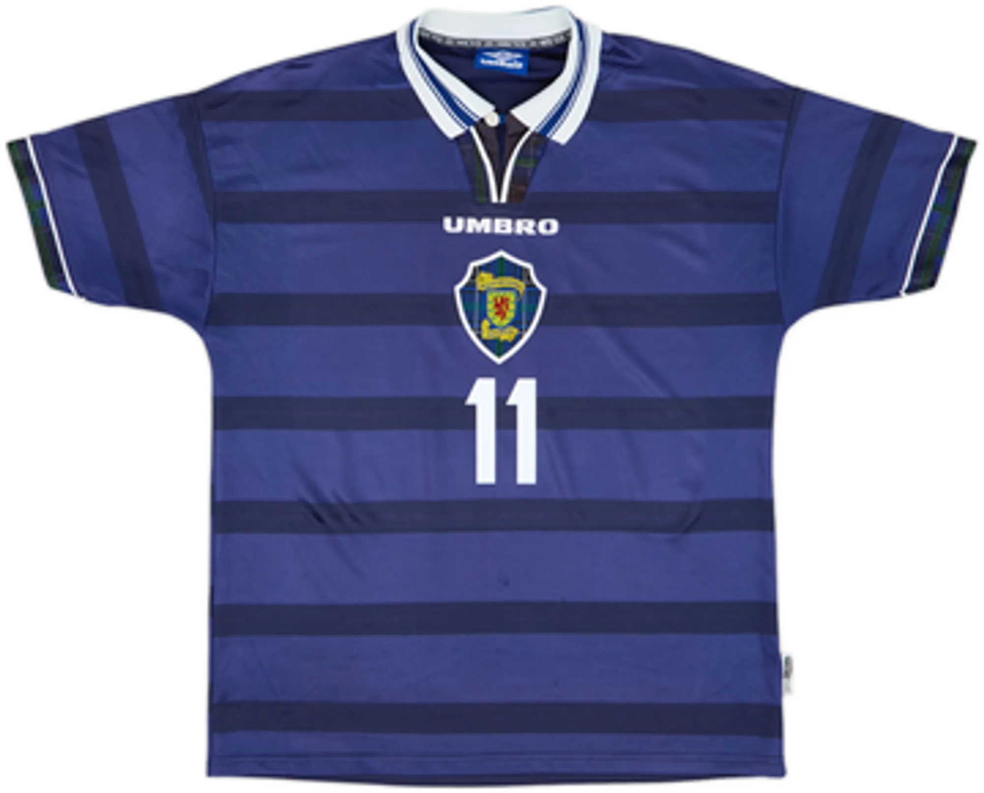 1998-00 Scotland Home Shirt Collins #11 - 6/10 - (L)