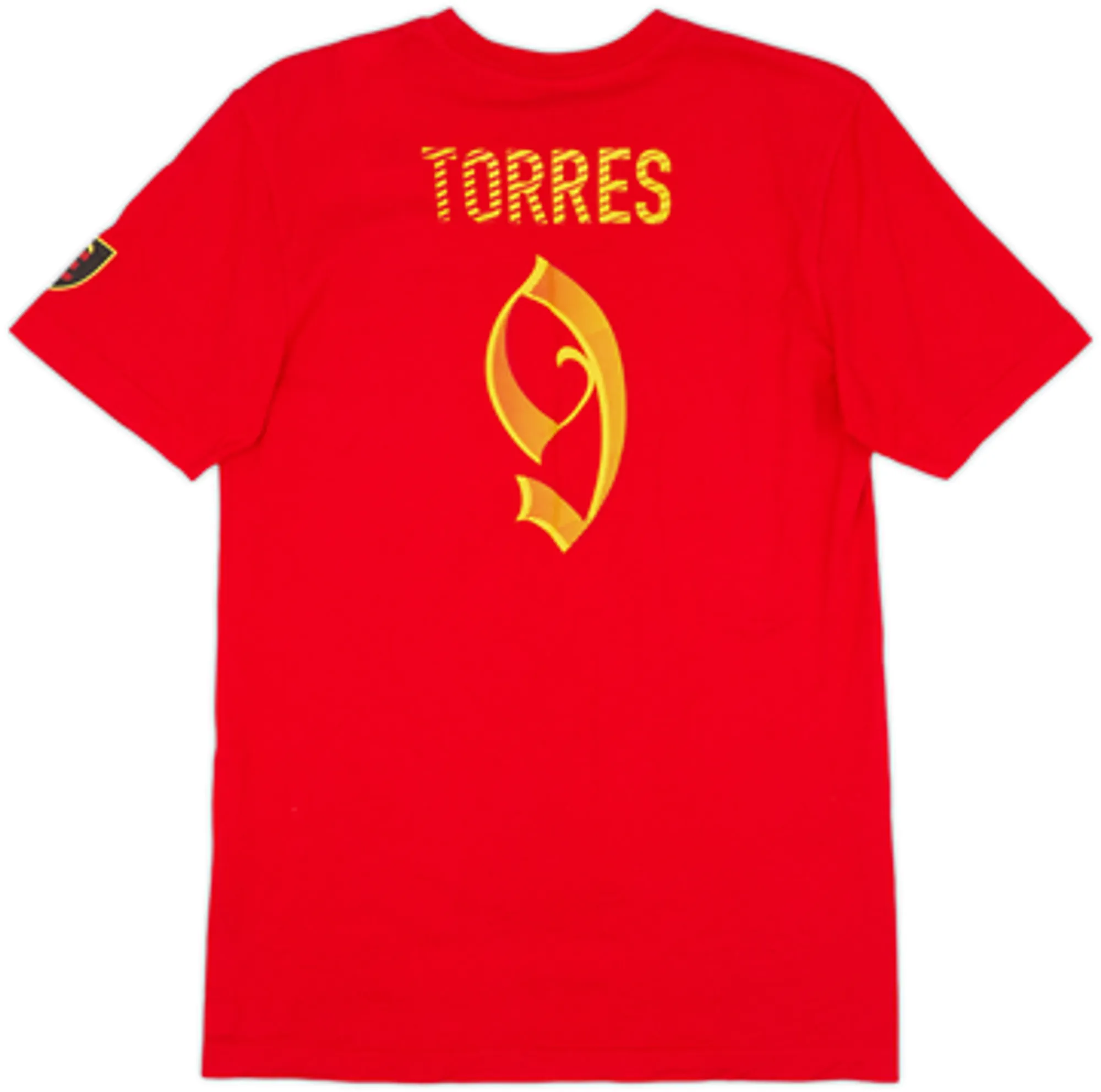 2012 Spain Nike Cotton Tee Torres #9 - 8/10 - (S)