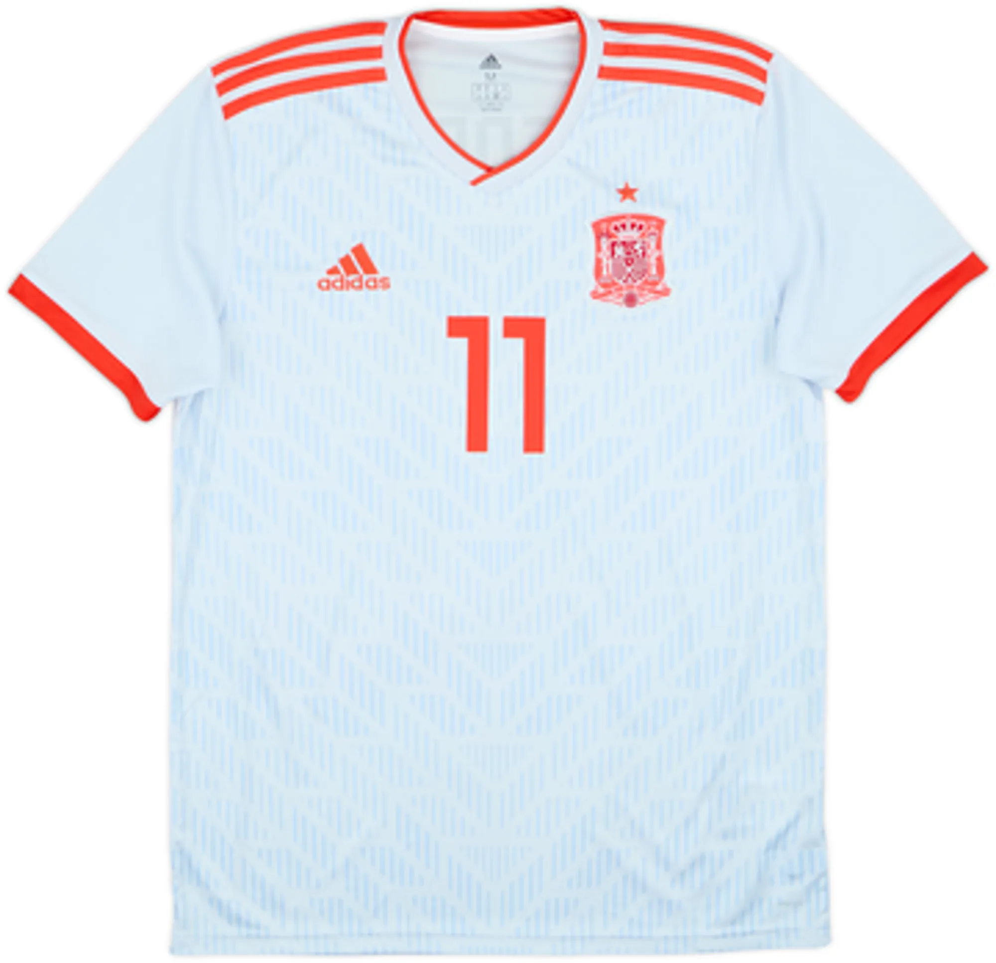 2018-19 Spain Away Shirt Pedro #11 - 10/10 - (M)