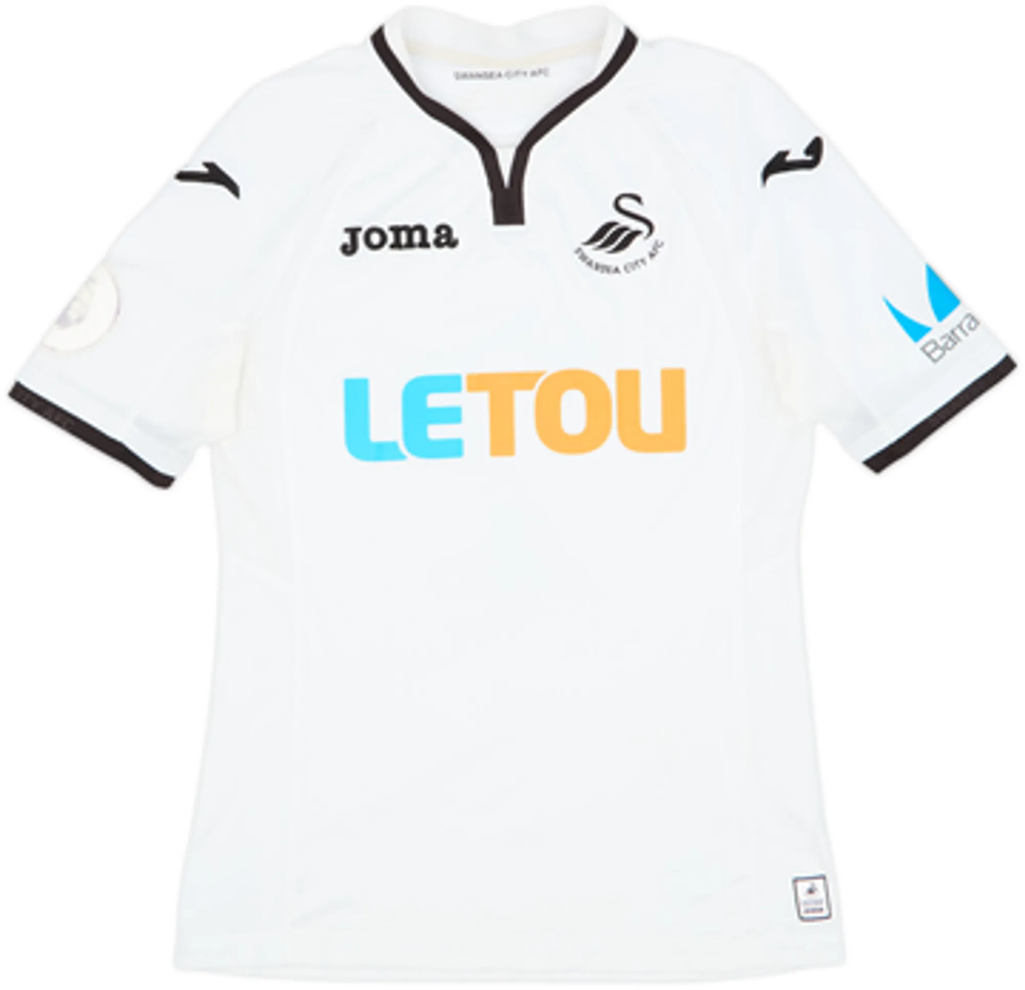 2017-18 Swansea Home Shirt Wilfried #2 - 6/10 - (M)