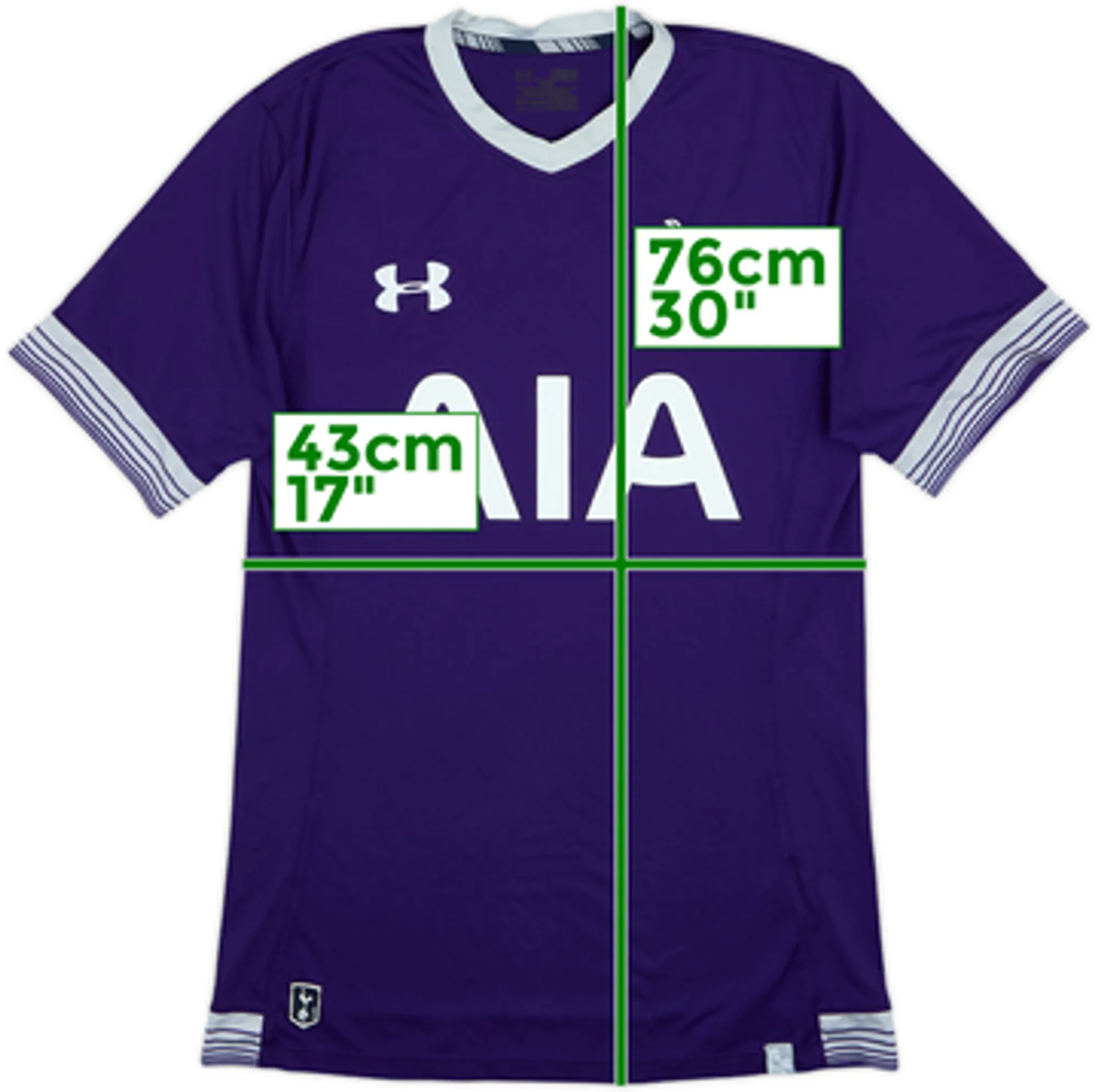 2015-16 Tottenham Third Shirt - 5/10 - (M)