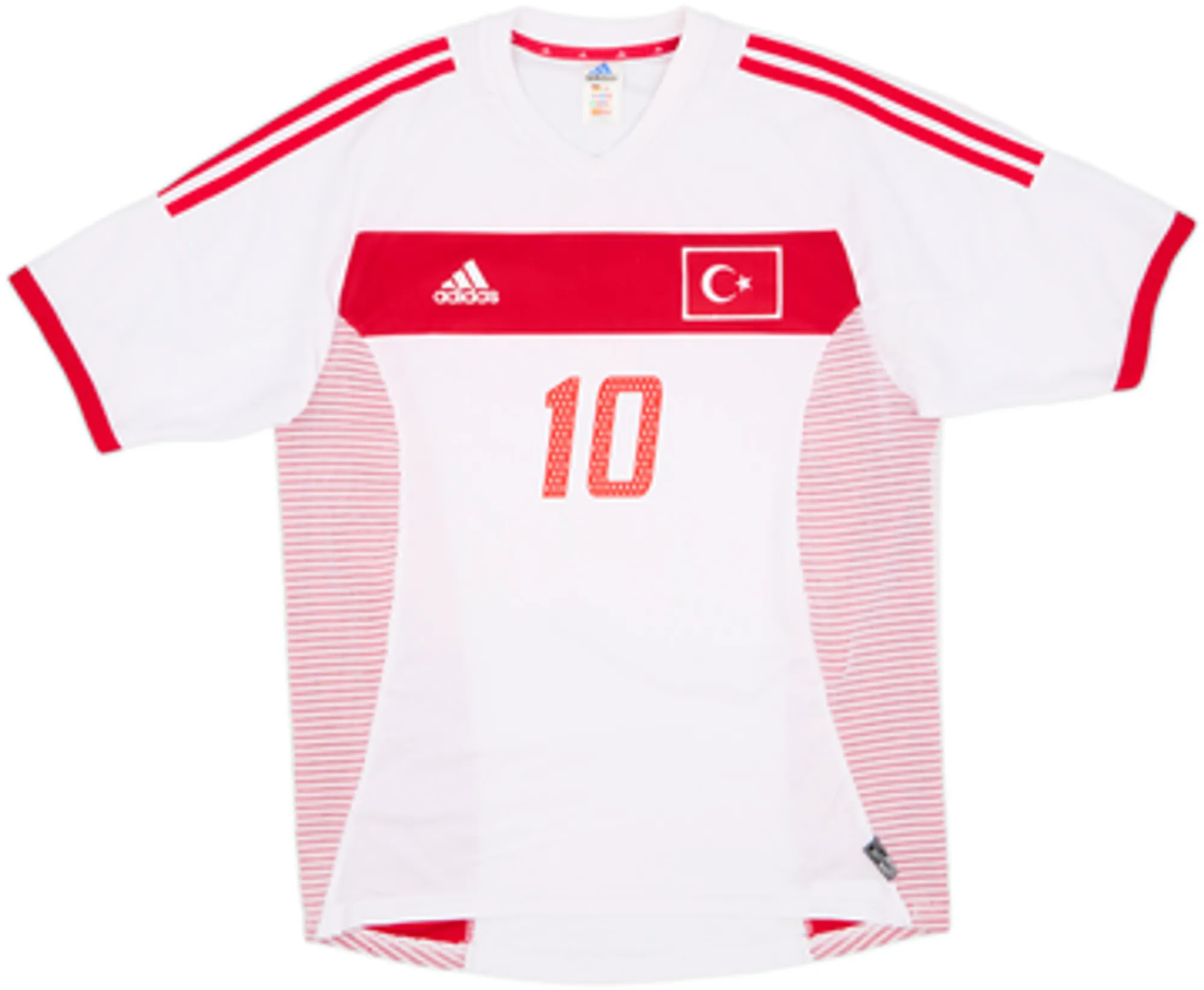 2002-04 Turkey Away Shirt Basturk #10 - 7/10 - (M)