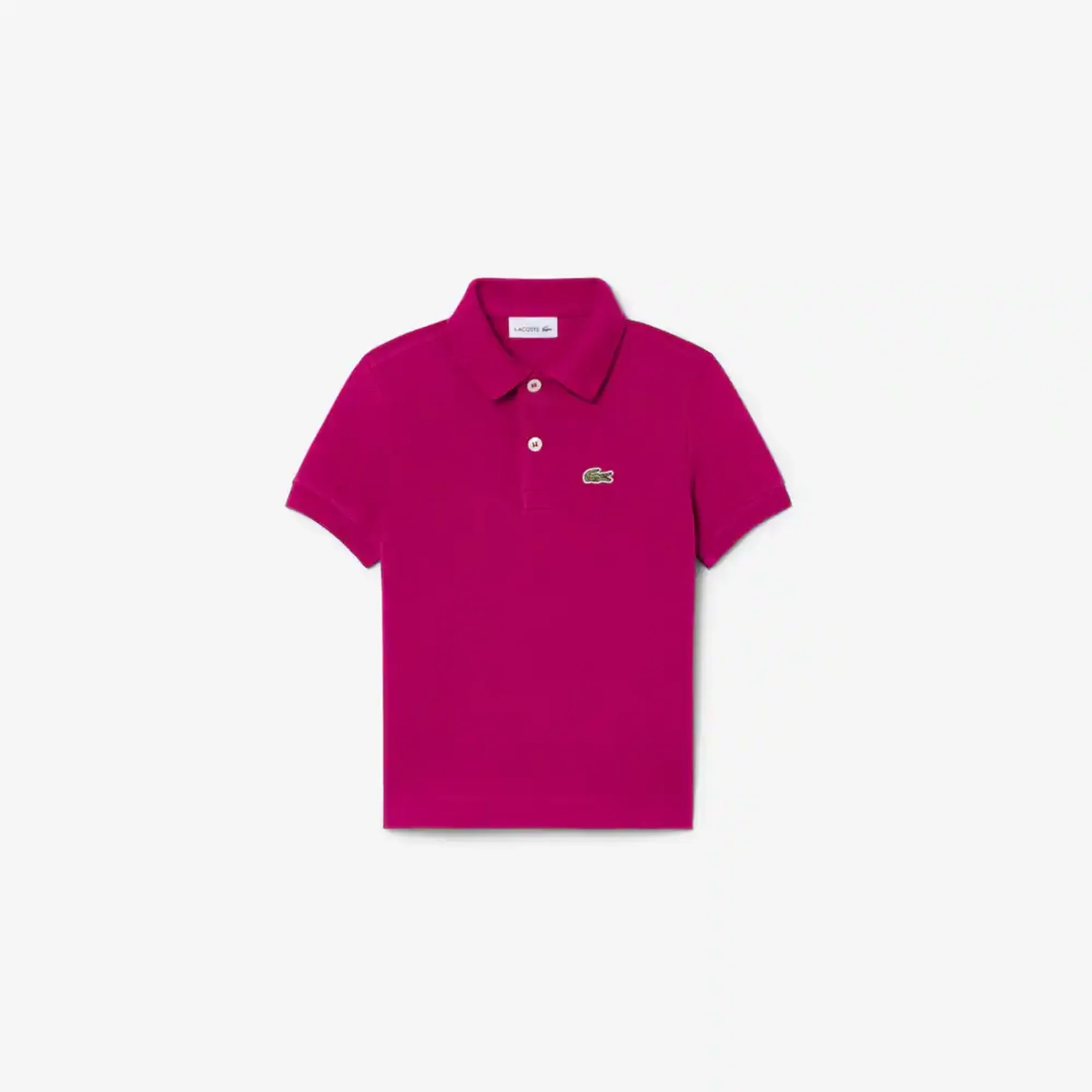 Lacoste Petit Piqué Polo Shirt - Fuchsia Pink