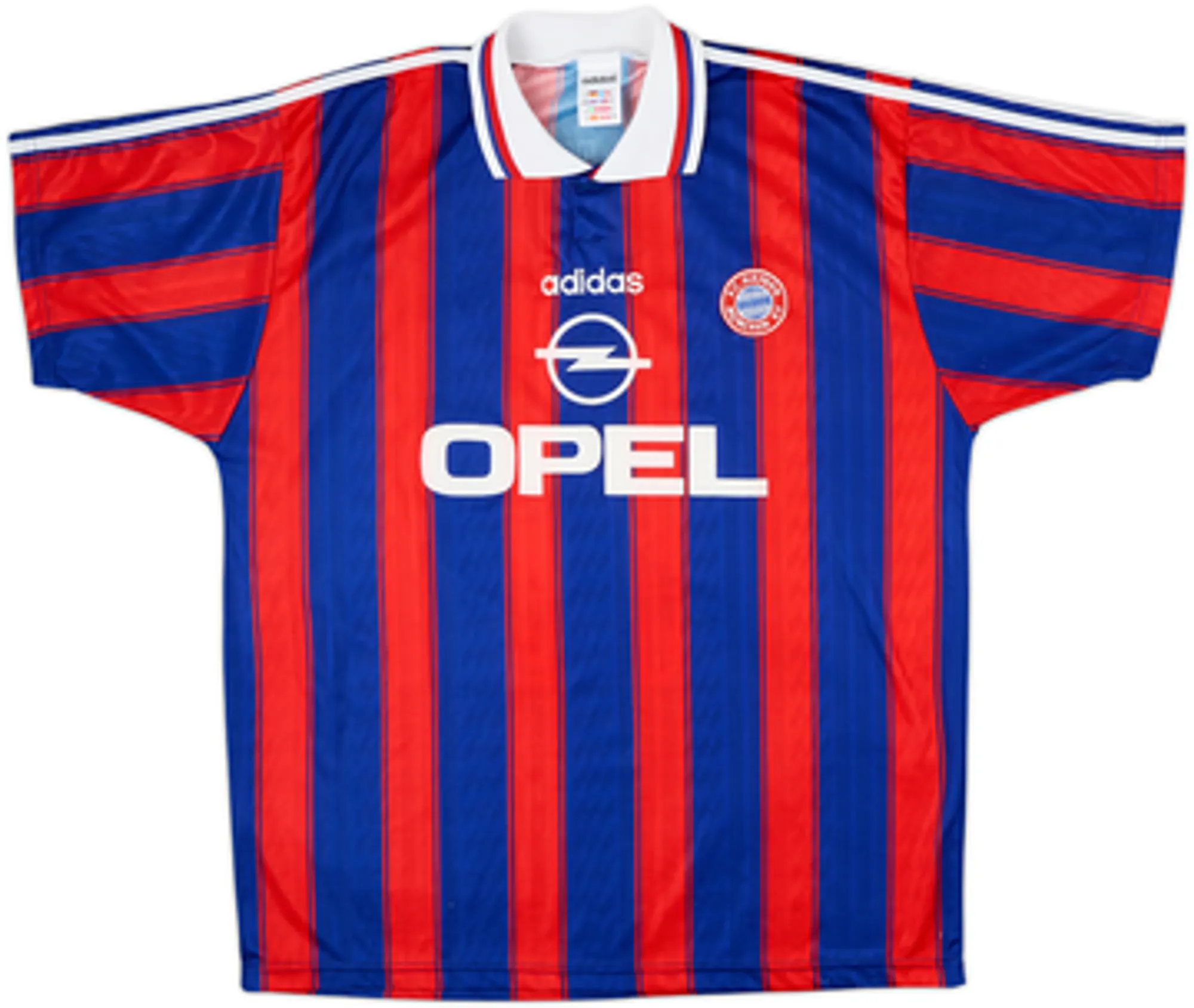 1995-97 Bayern Munich Home Shirt Sutter #15 - 8/10 - (XL)