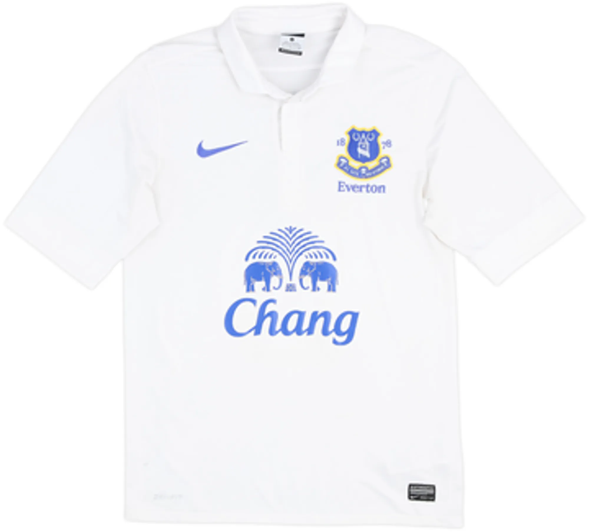 2012-13 Everton Third Shirt Baines #3 - 8/10 - (S)
