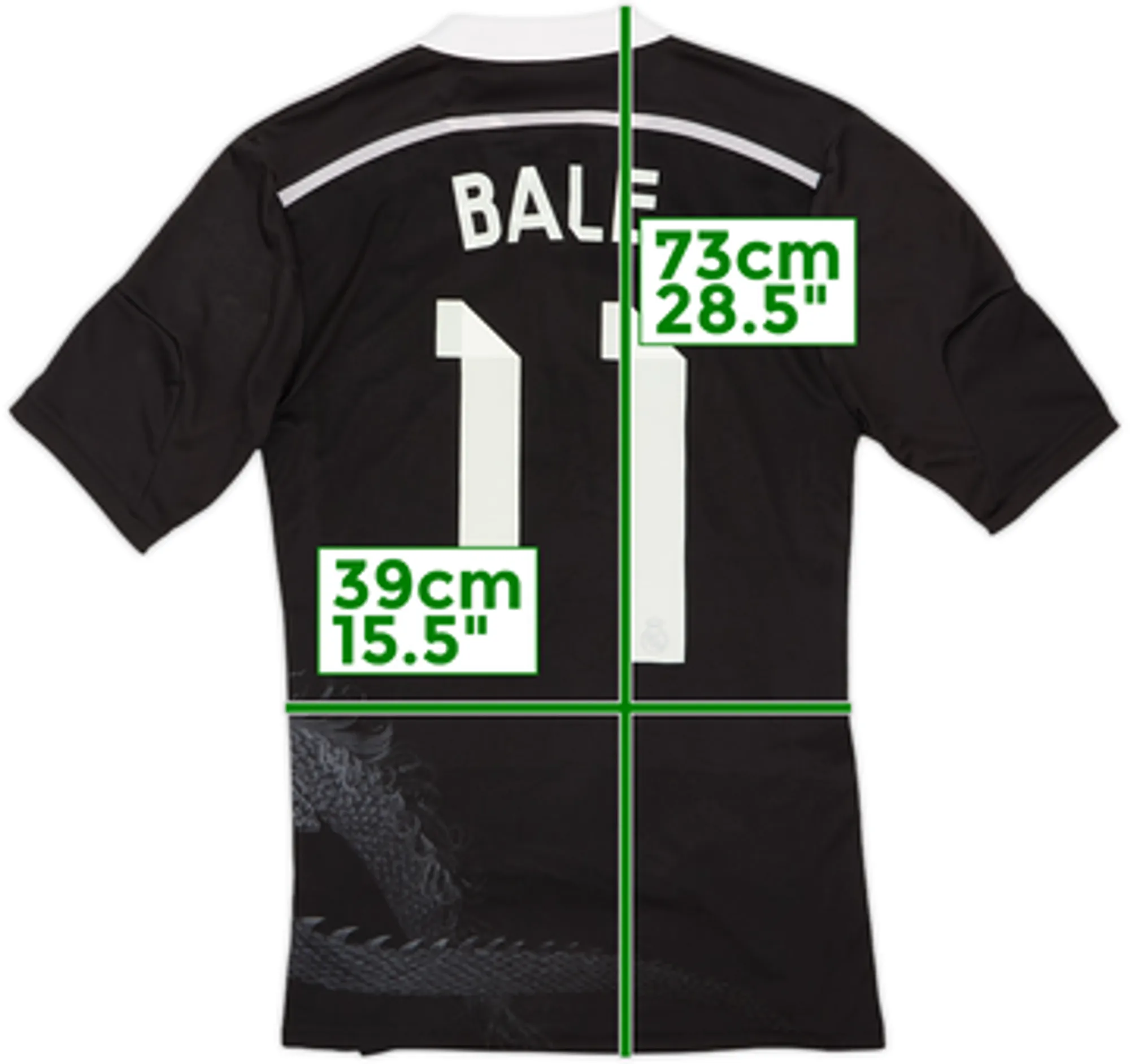 2014-15 Real Madrid Third Shirt Bale #11 - 9/10 - (S)