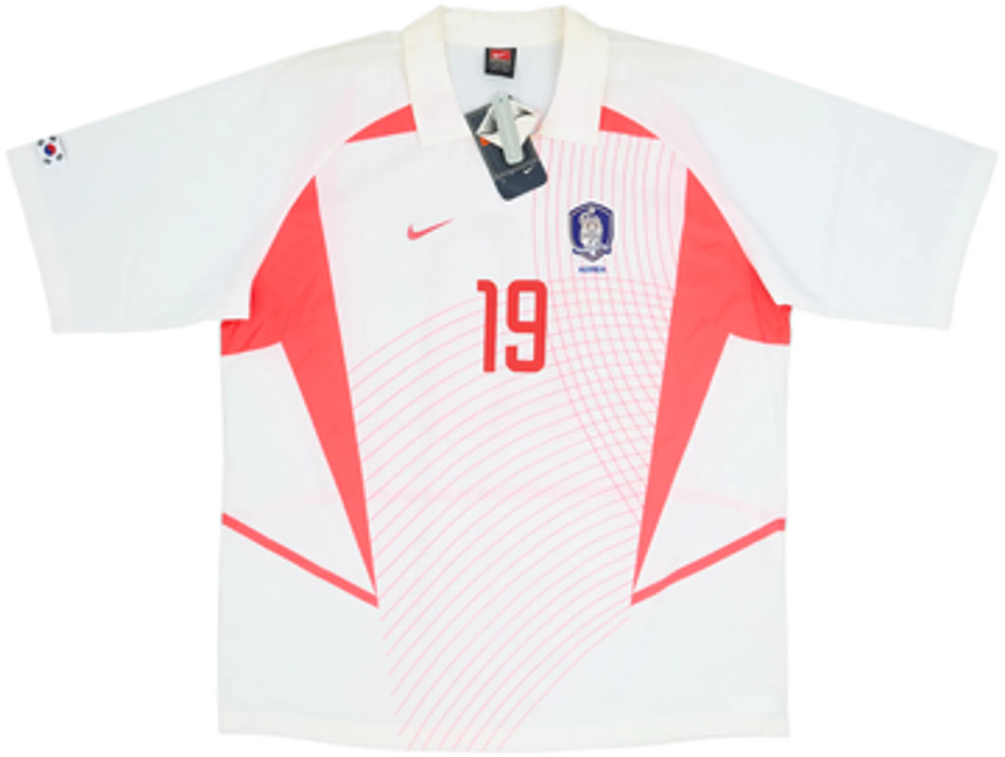 2002-03 South Korea Away Shirt J H Ahn #19 (XXL)