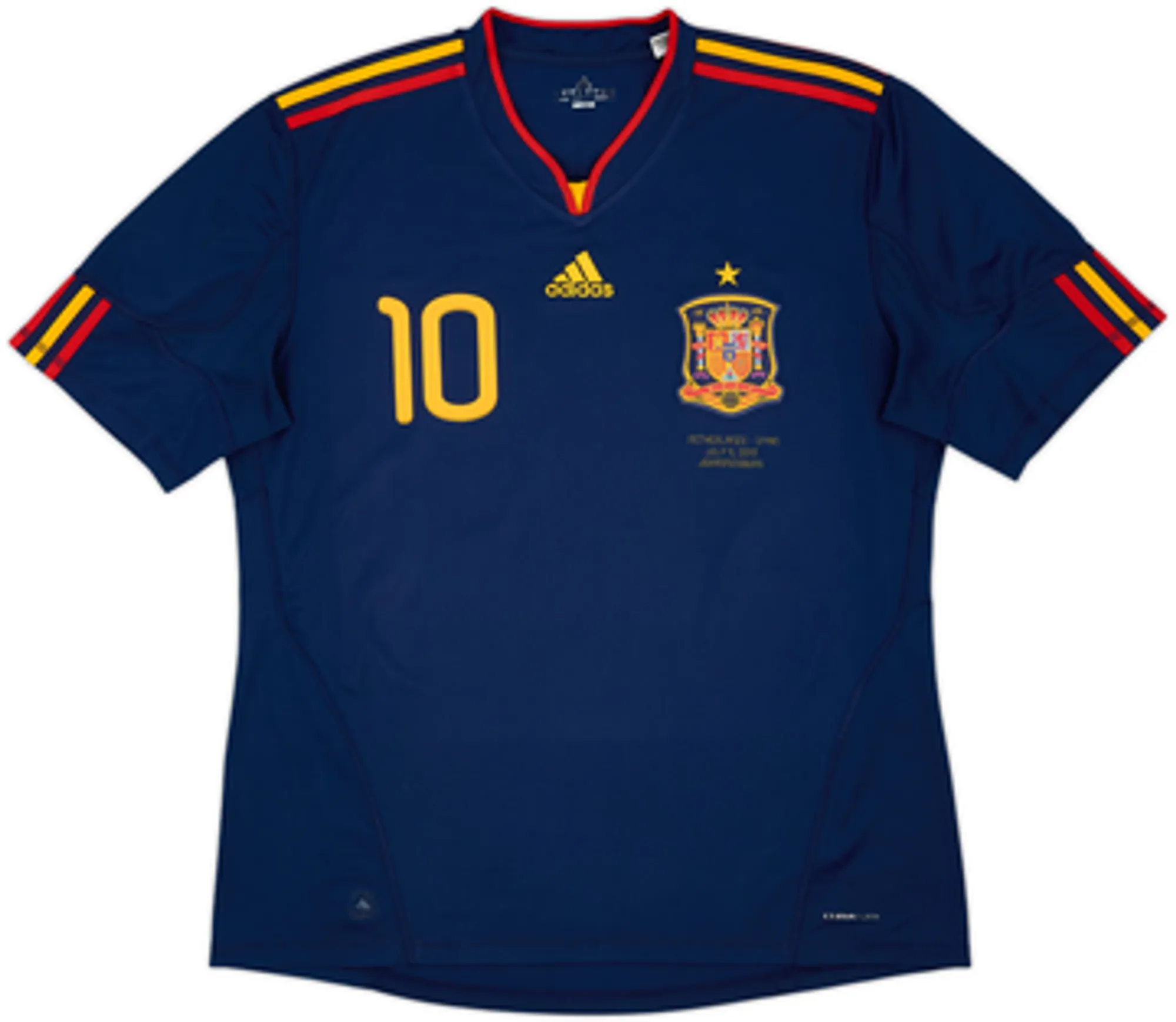2010-11 Spain Away Shirt Fabregas #10 - 7/10 - (XL)