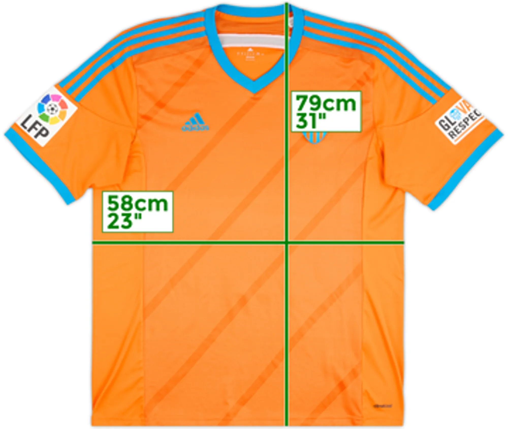 2014-16 Valencia Away Shirt - 9/10 - (XL)