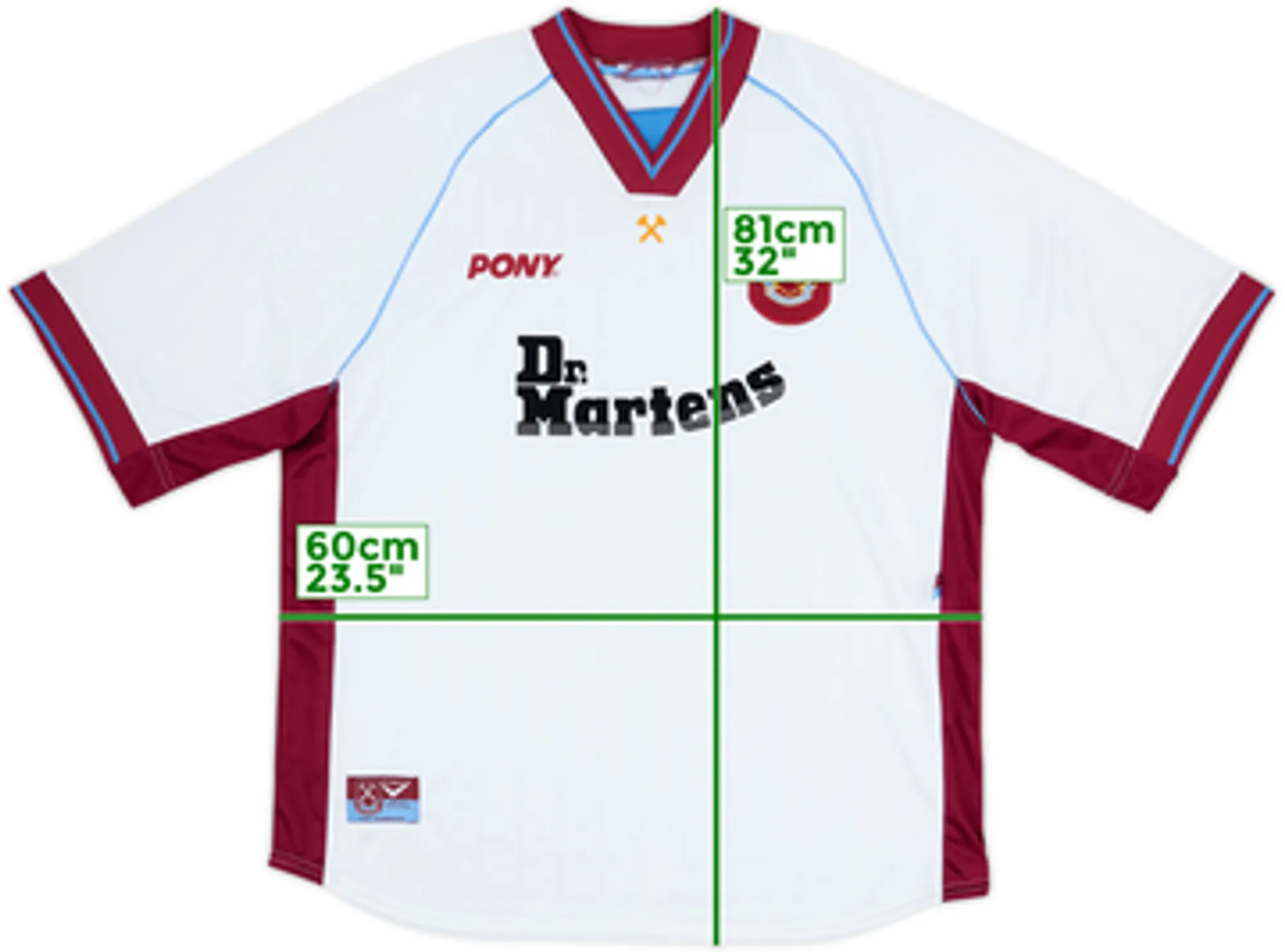 1998-99 West Ham Away Shirt - 8/10 - (L)