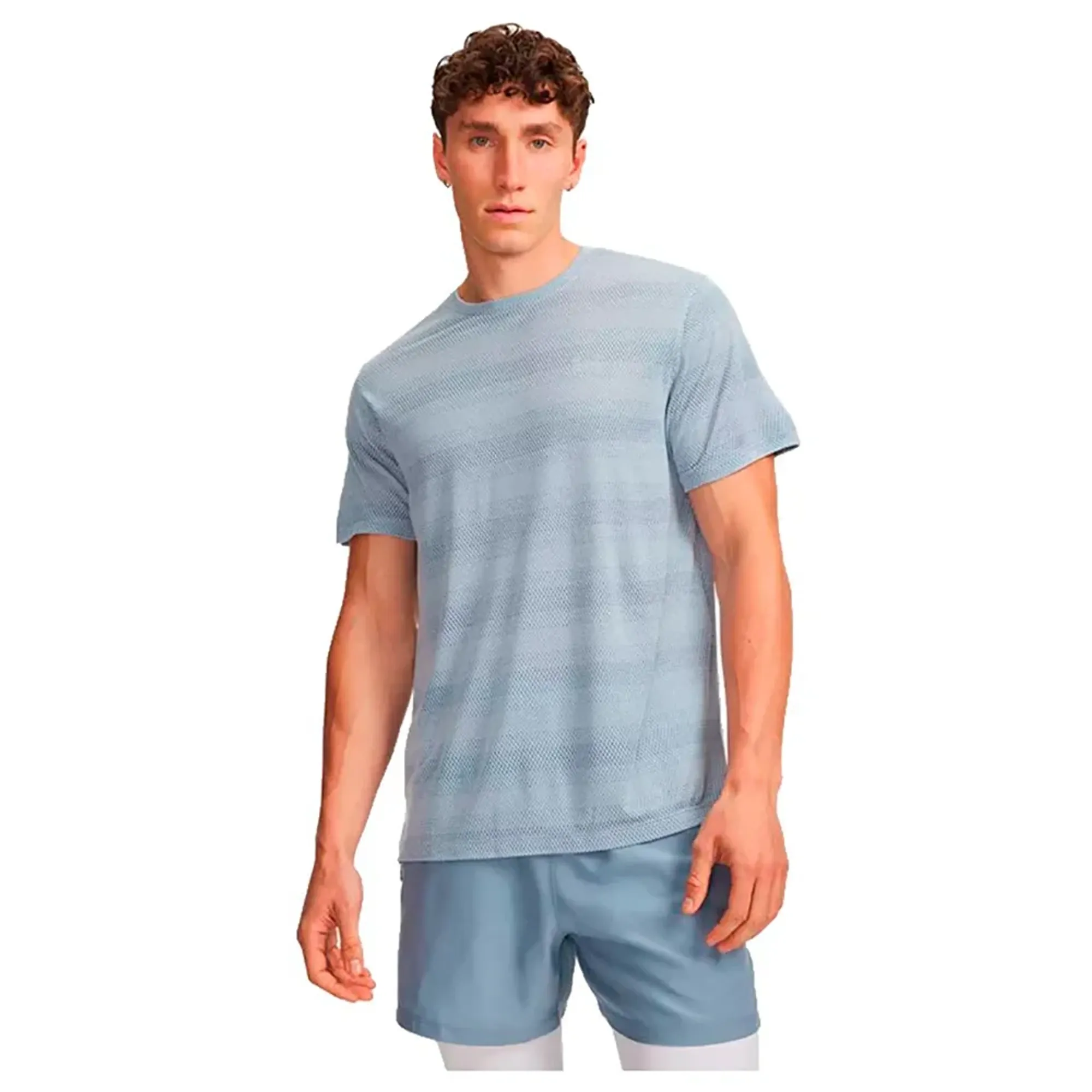 Under Armour  Velociti Men's Short Sleeve Blue Fog / Reflective XXL