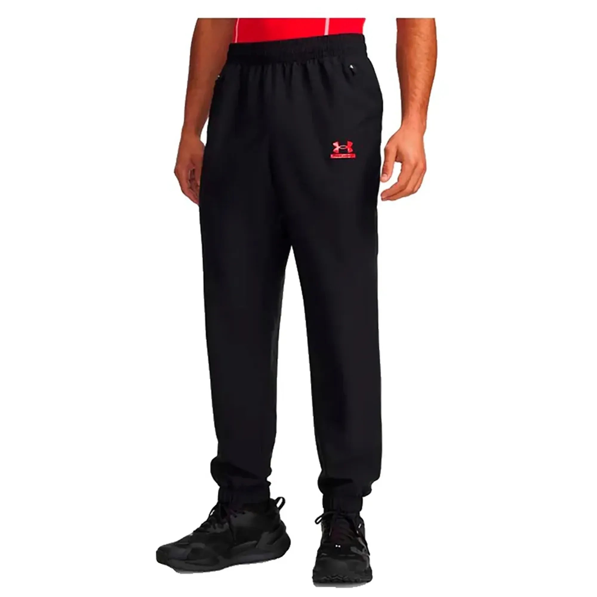 Under Armour  Tech™ Sport Men's Pants Black / Racer Red / Racer Red L