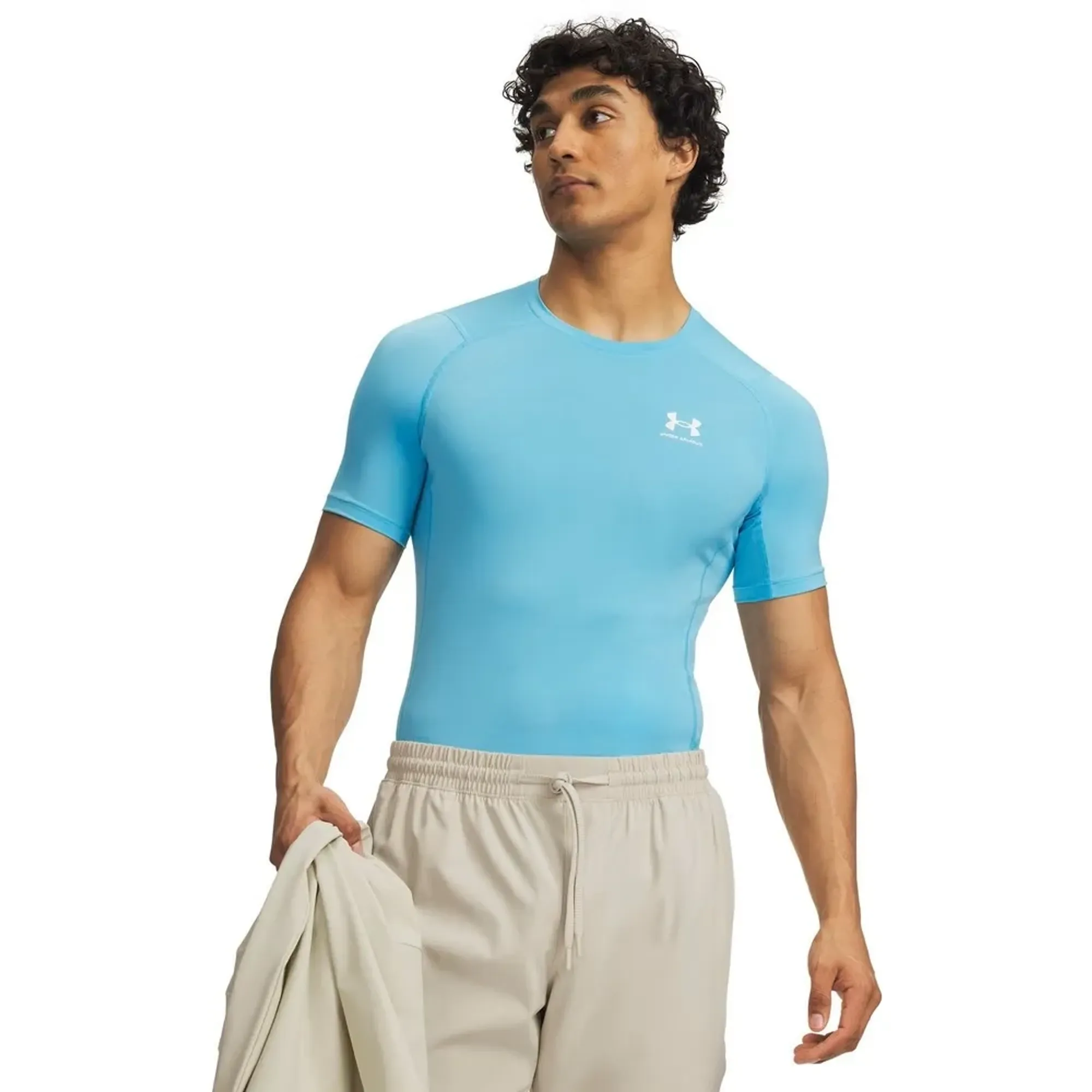 HeatGear® Men's Fresco Blue / White L