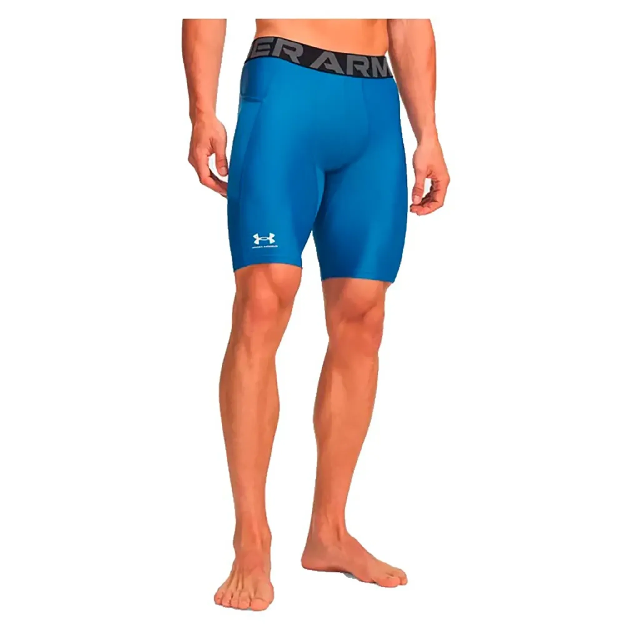 HeatGear® Pocket Men's 9" Shorts Aegean Blue / White L