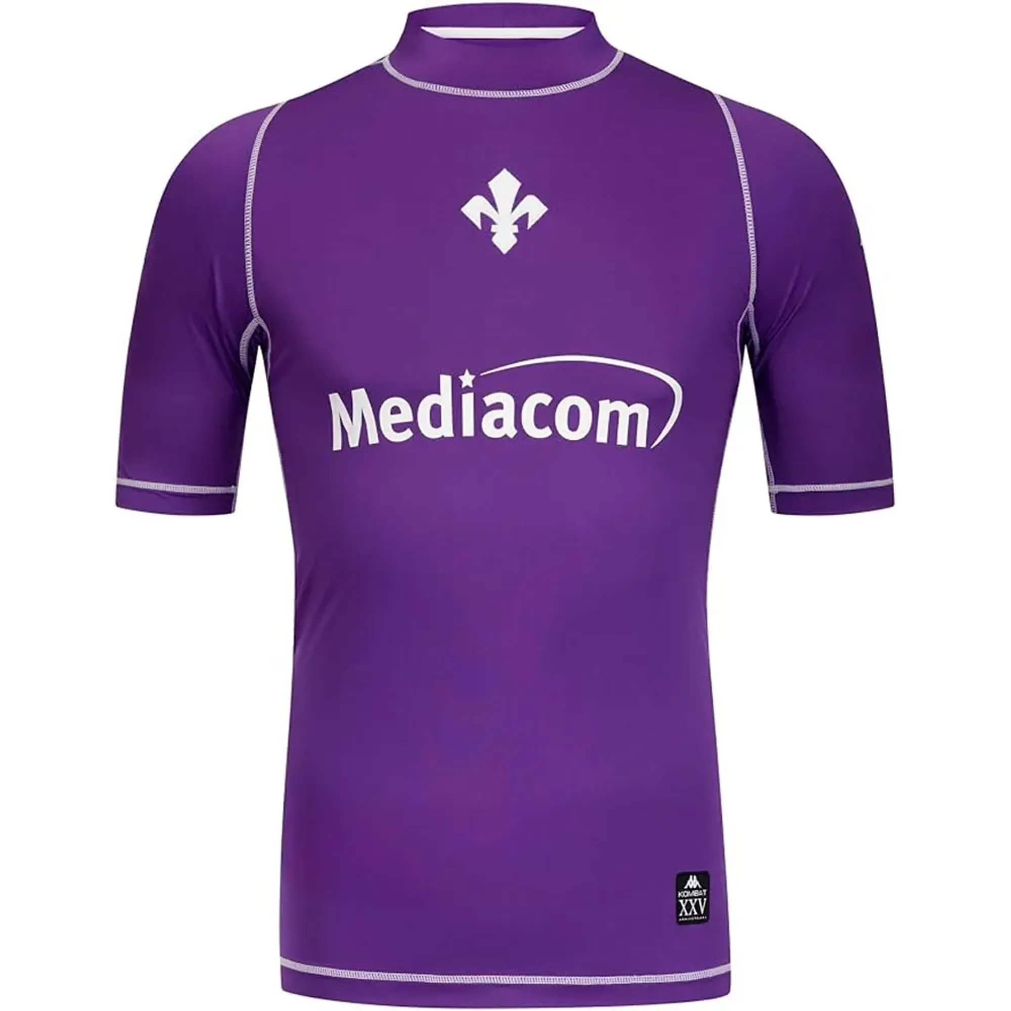 Kappa Ac Fiorentina Xxv Kombat Short Sleeve T-shirt