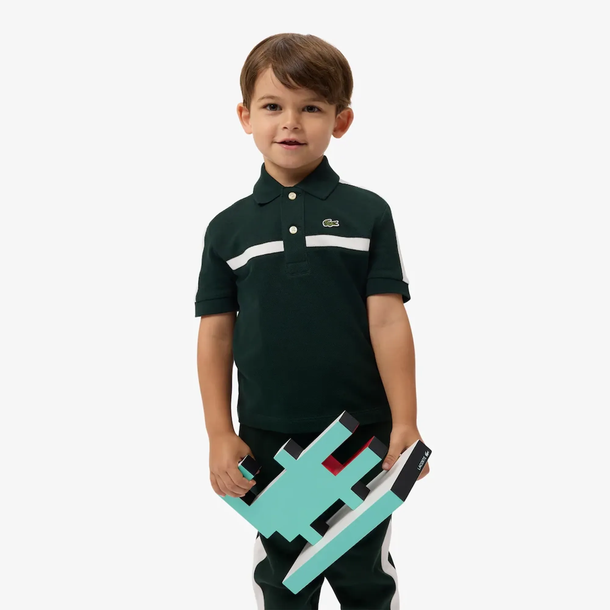 Lacoste Colour-Block Petit Piqué Polo Shirt - Sinople Green