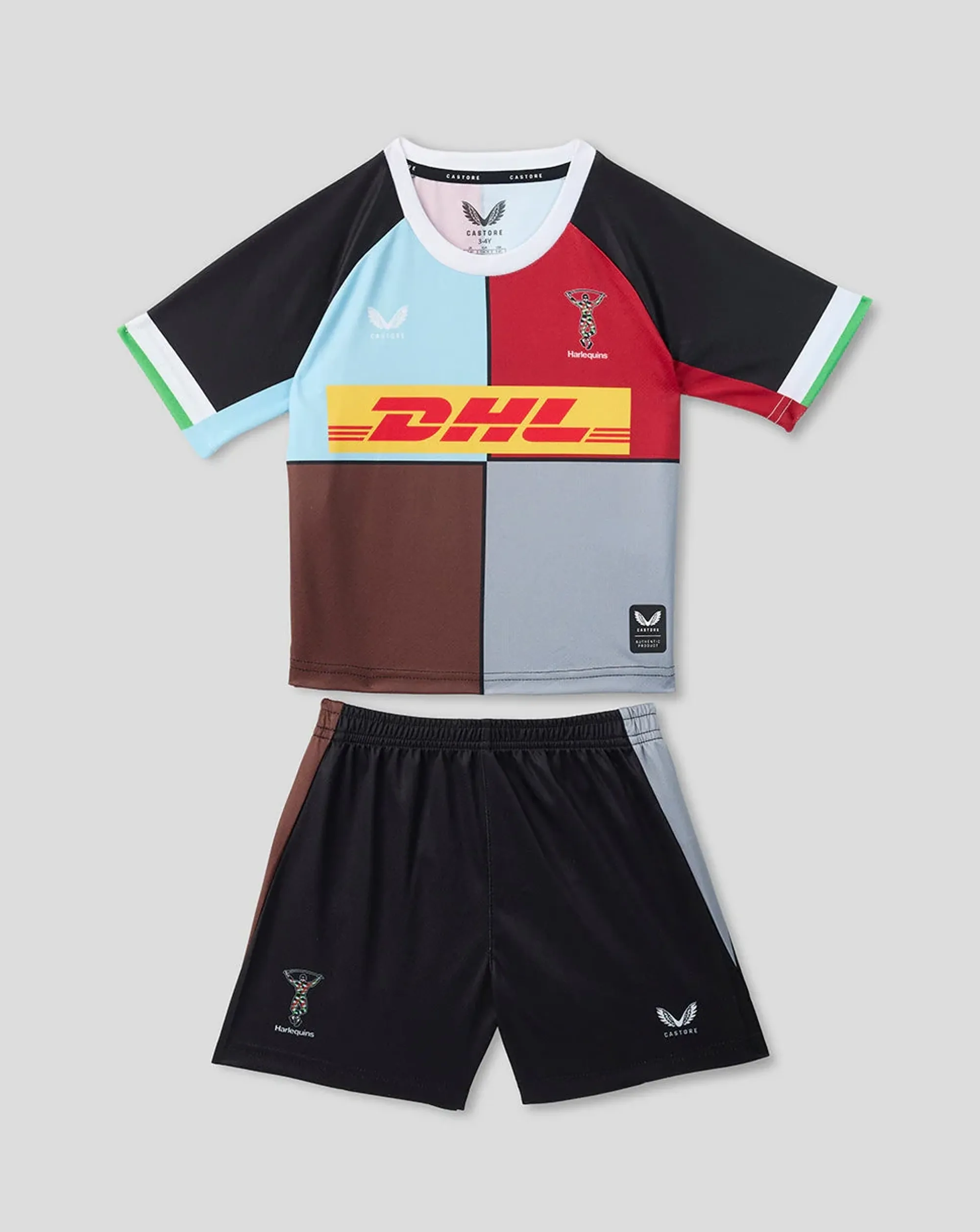Castore Harlequins 2026/27 Home Infant Kit