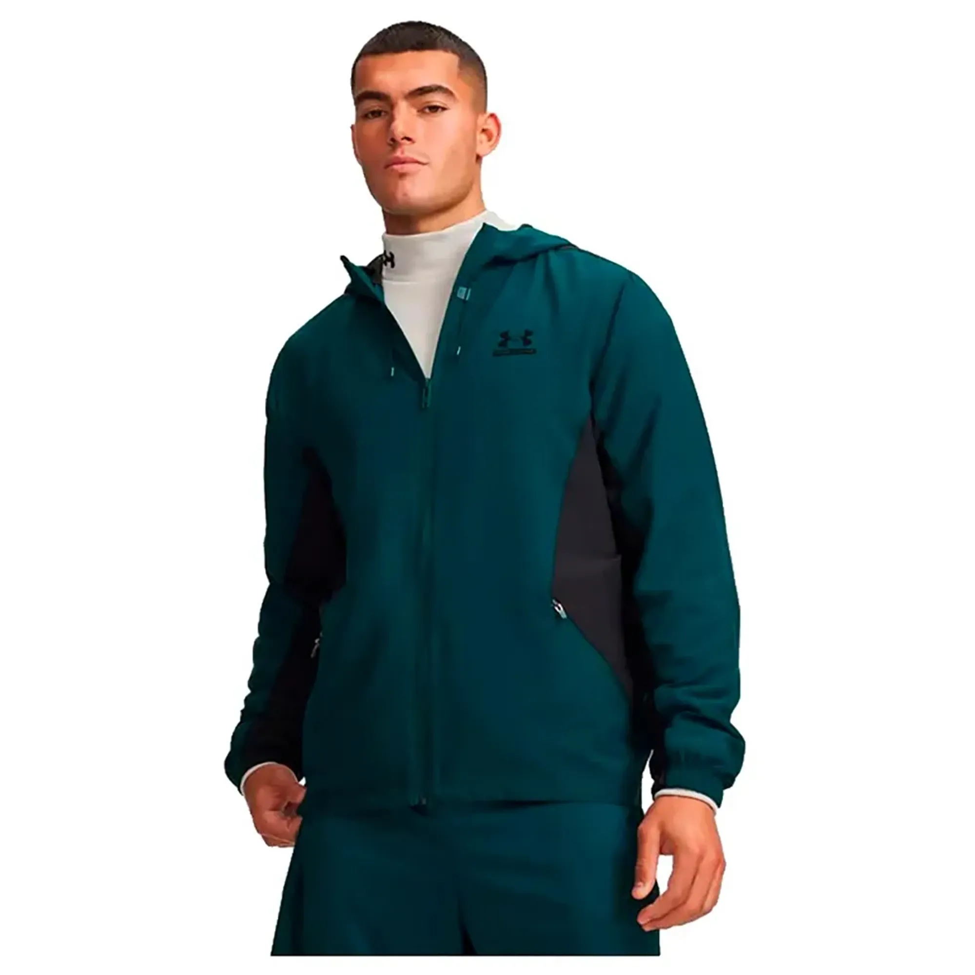 Under Armour  Tech™ Sport Woven Men's Jacket Arden Green / Black / Black XL