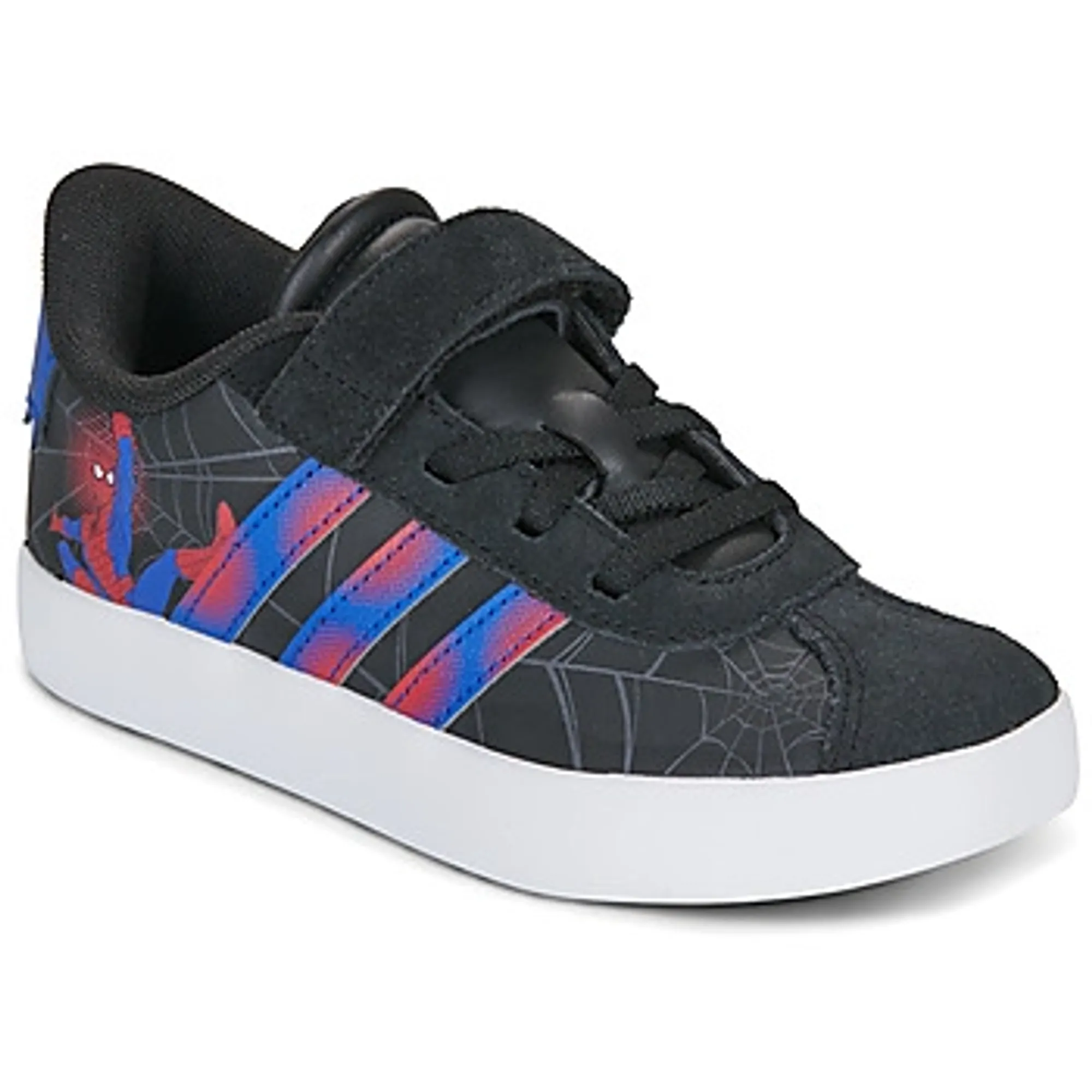 adidas  VL COURT SPIDER-MAN EL C  boys's Children's Shoes (Trainers) in Black