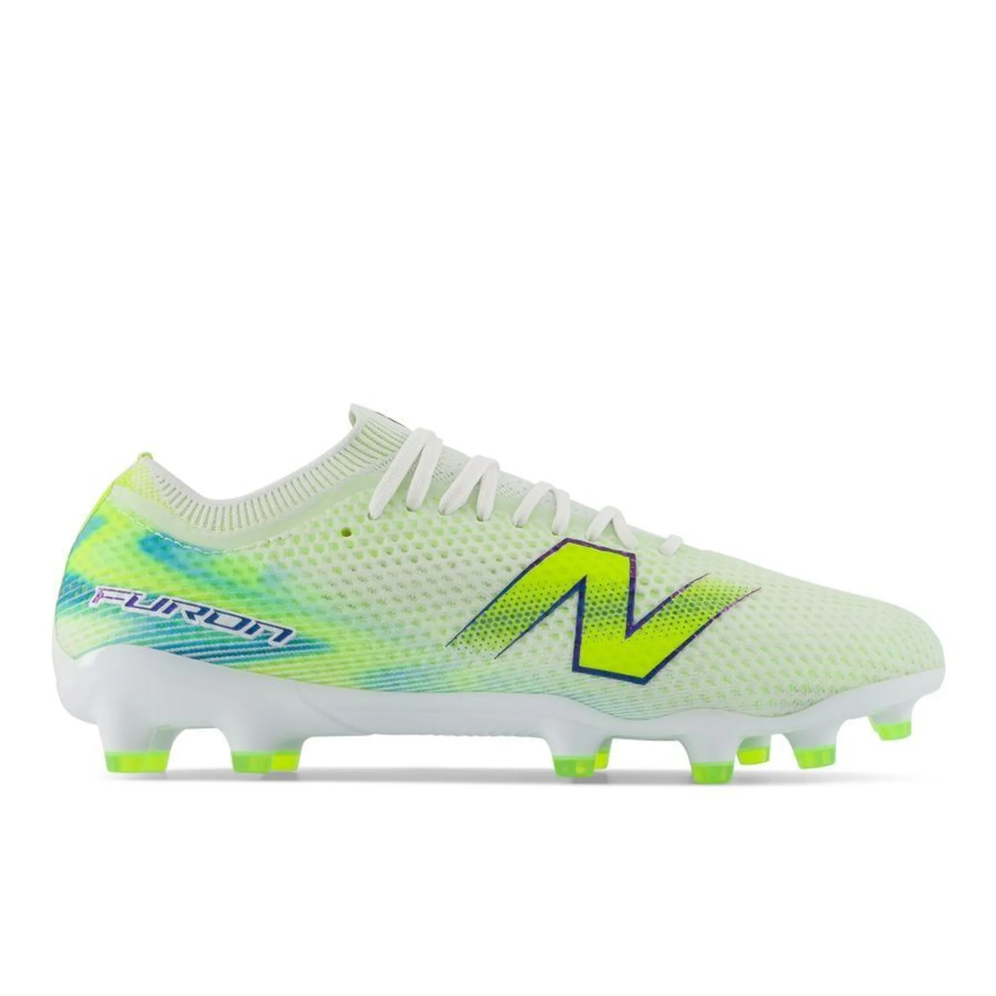 New Balance Unisex Furon Women's Elite MG V9 in White/Green