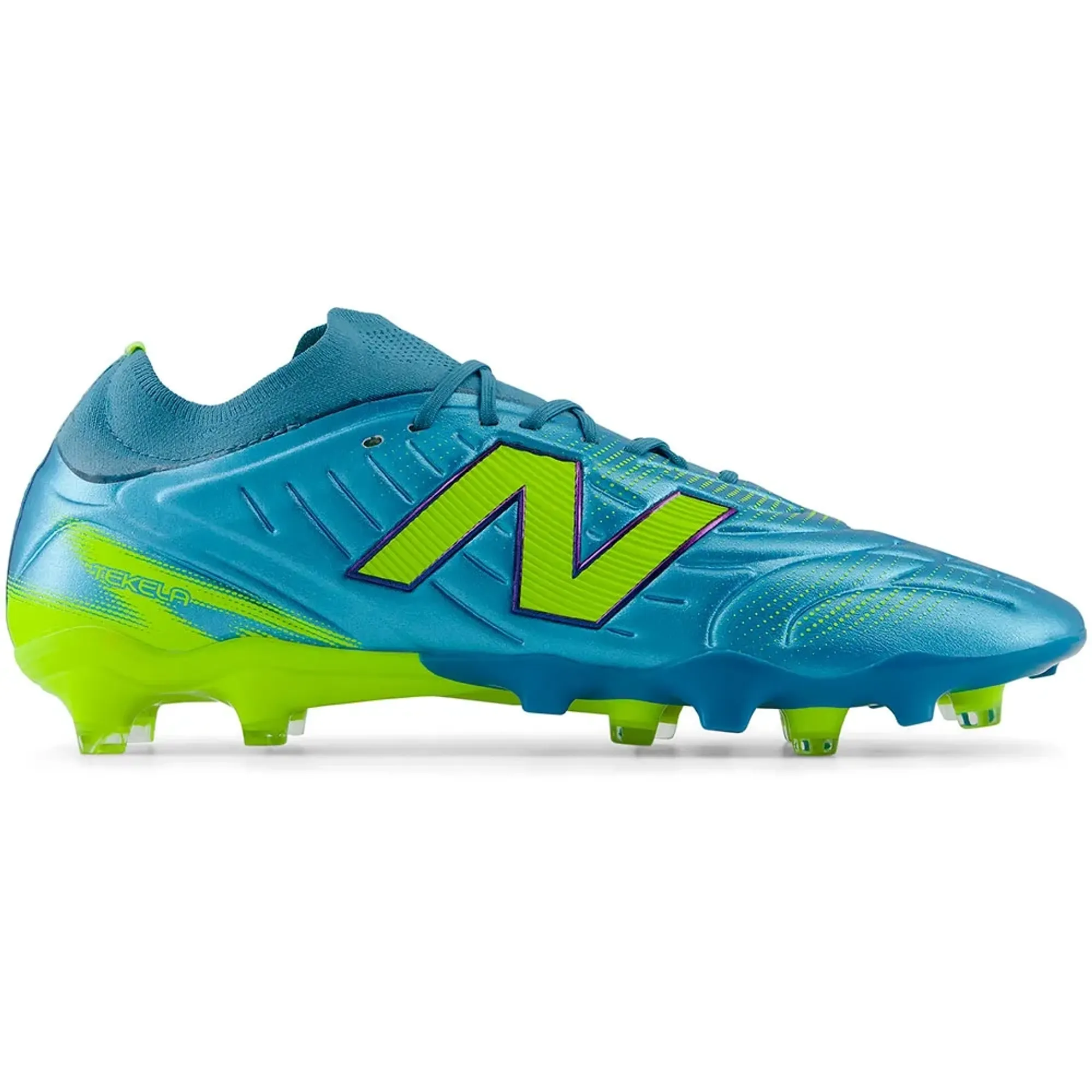 New Balance Unisex Tekela Pro Low Laced FG V5 in Blue/Green Synthetic
