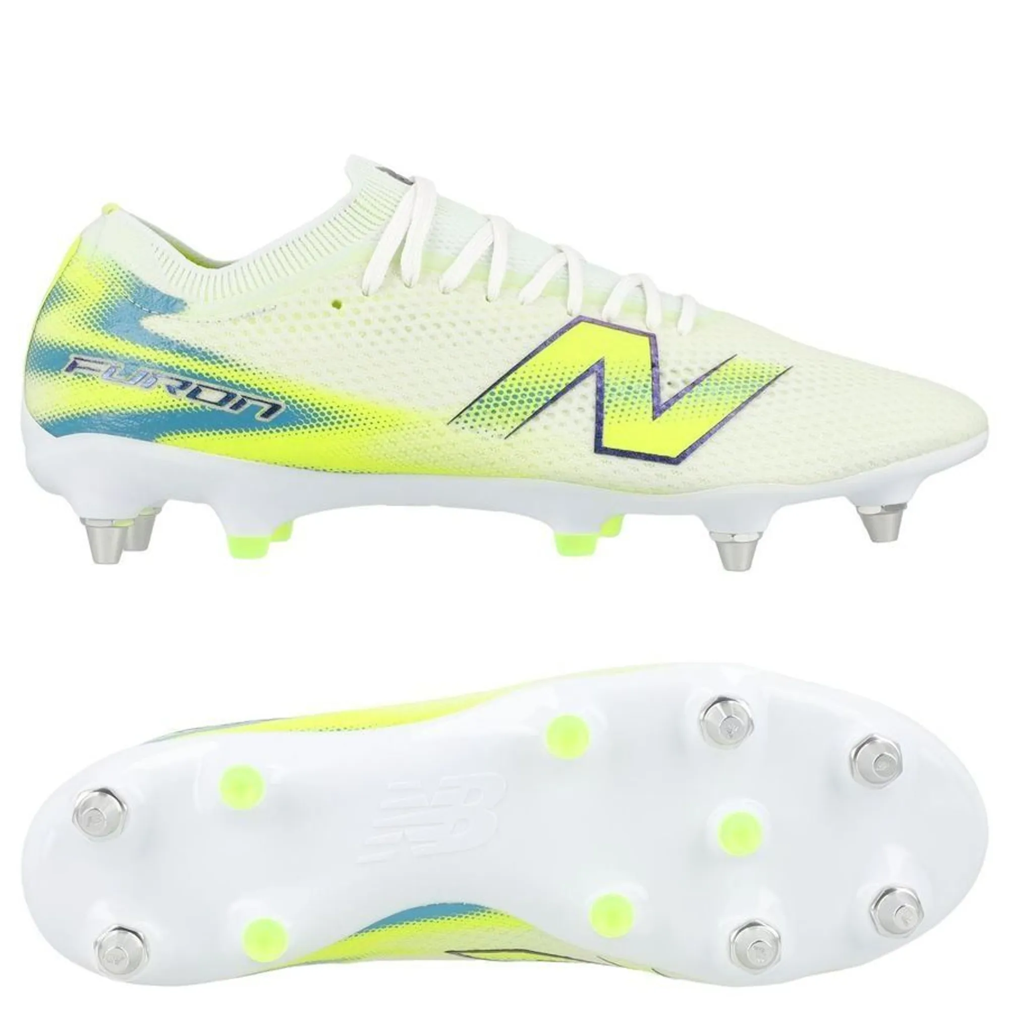 New Balance Furon V9 Pro Sg Neon Tide - ['White']