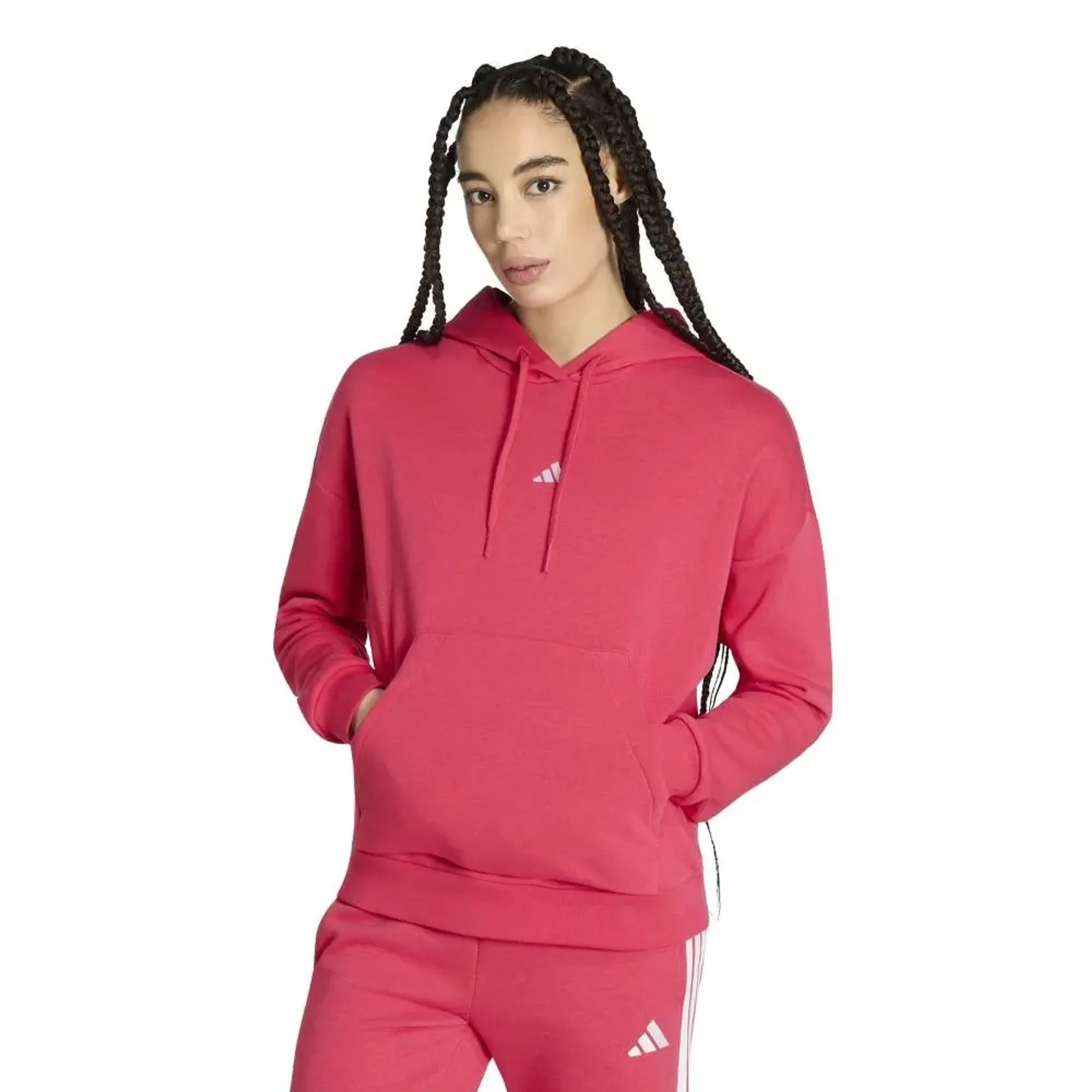 Adidas Essentials Small Logo Feel Cozy Hoodie