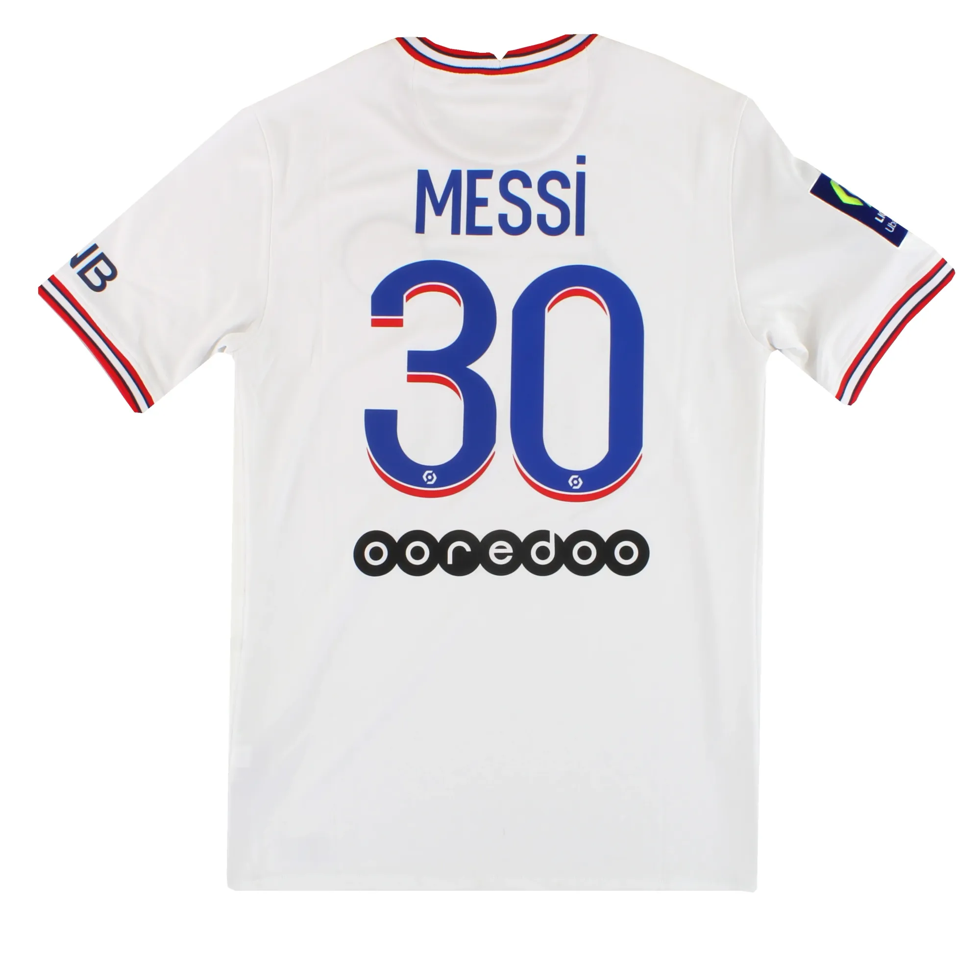 2021-22 Paris Saint-Germain Nike x Air Jordan Fourth Shirt Messi #30 S - Paris Saint-Germain / Very good 