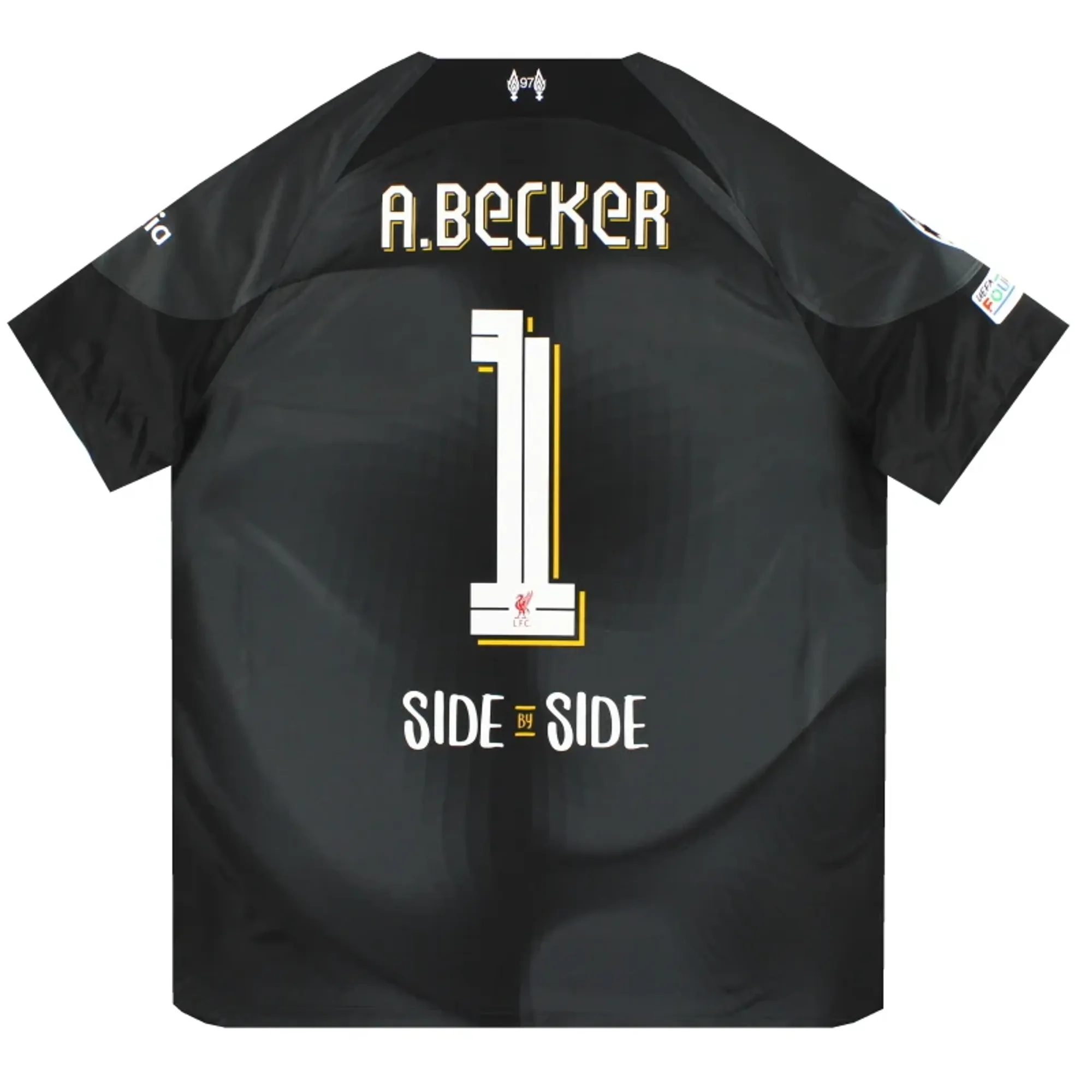 2022-23 Liverpool Nike Goalkeeper Shirt A.Becker #1 *w/tags* M - Liverpool / w/tags 