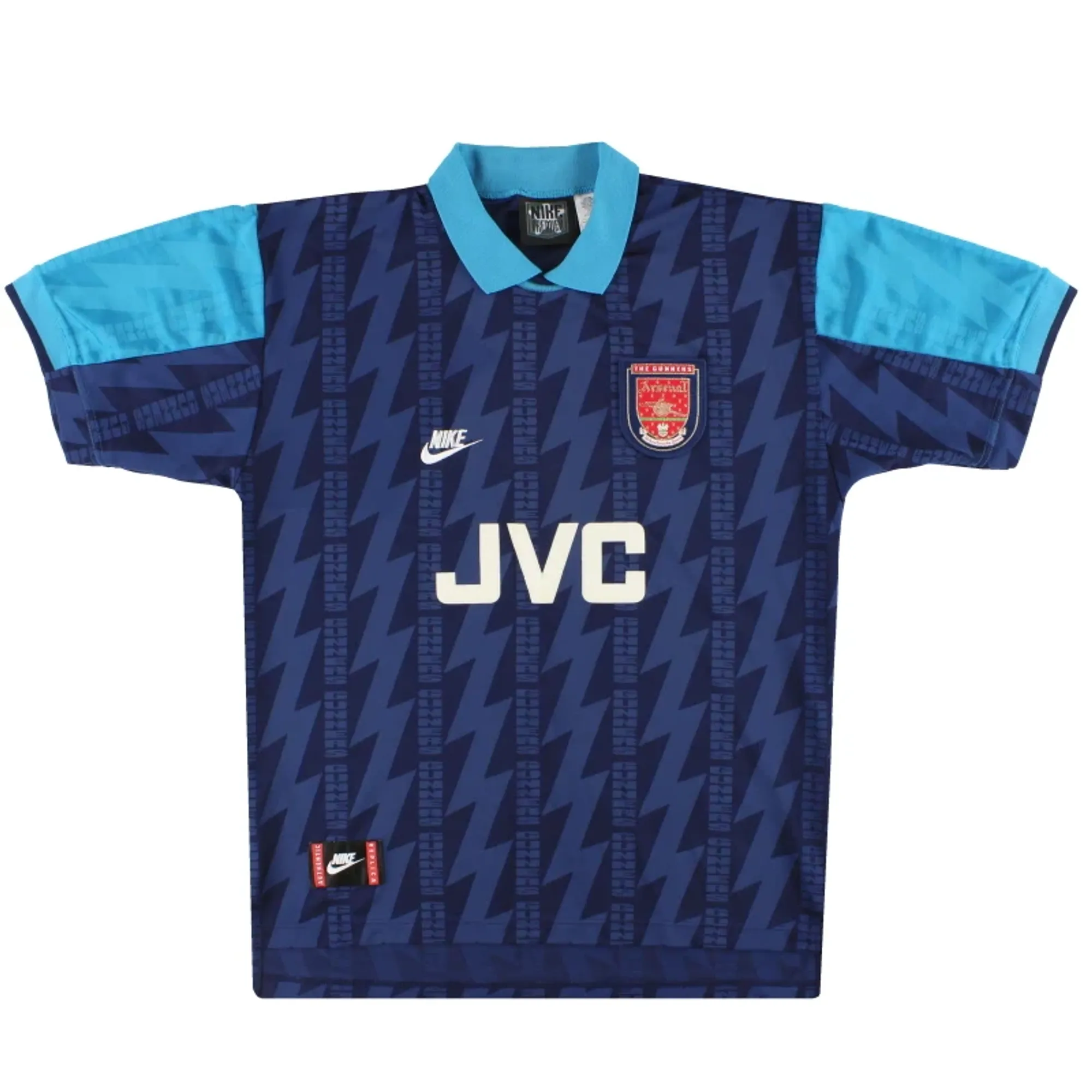 1994-95 Arsenal Nike Away Shirt XL - Arsenal / Excellent 