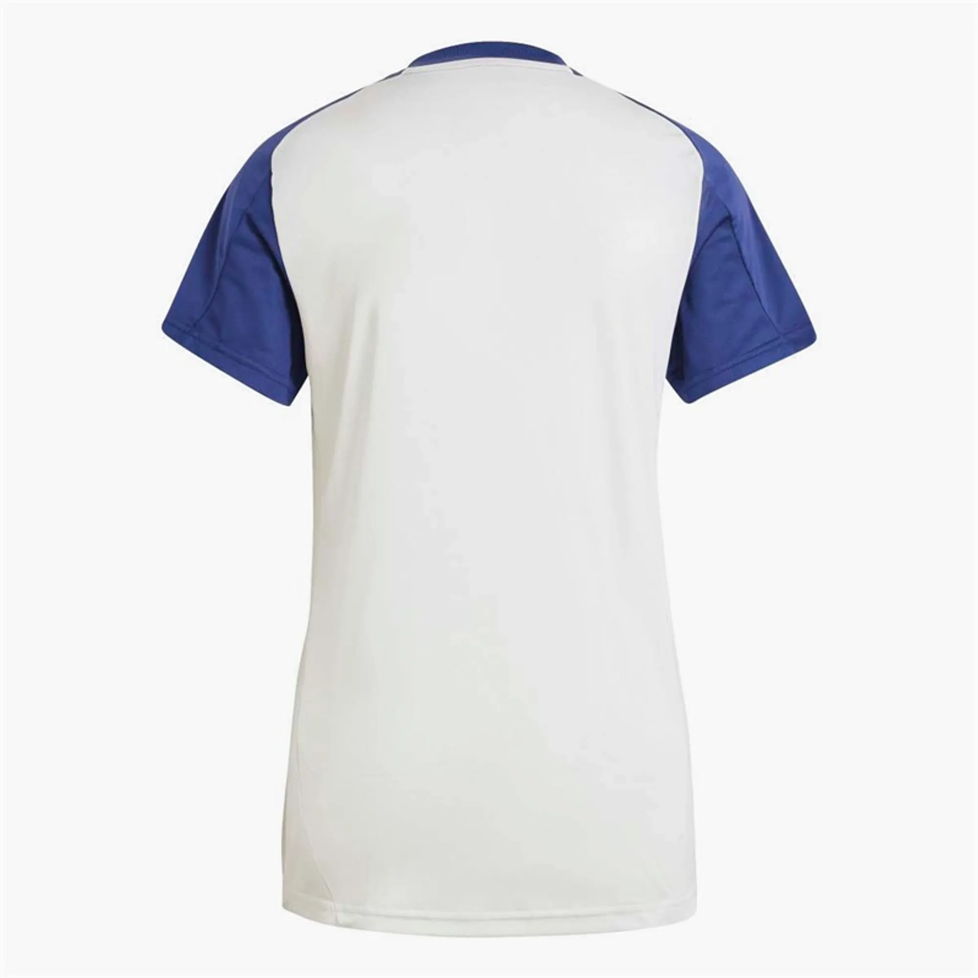 adidas Womens OL Olympique Lyonnais 24/25 Tiro 24 Training Jersey White Tint/Midnight Indigo/Bright Red