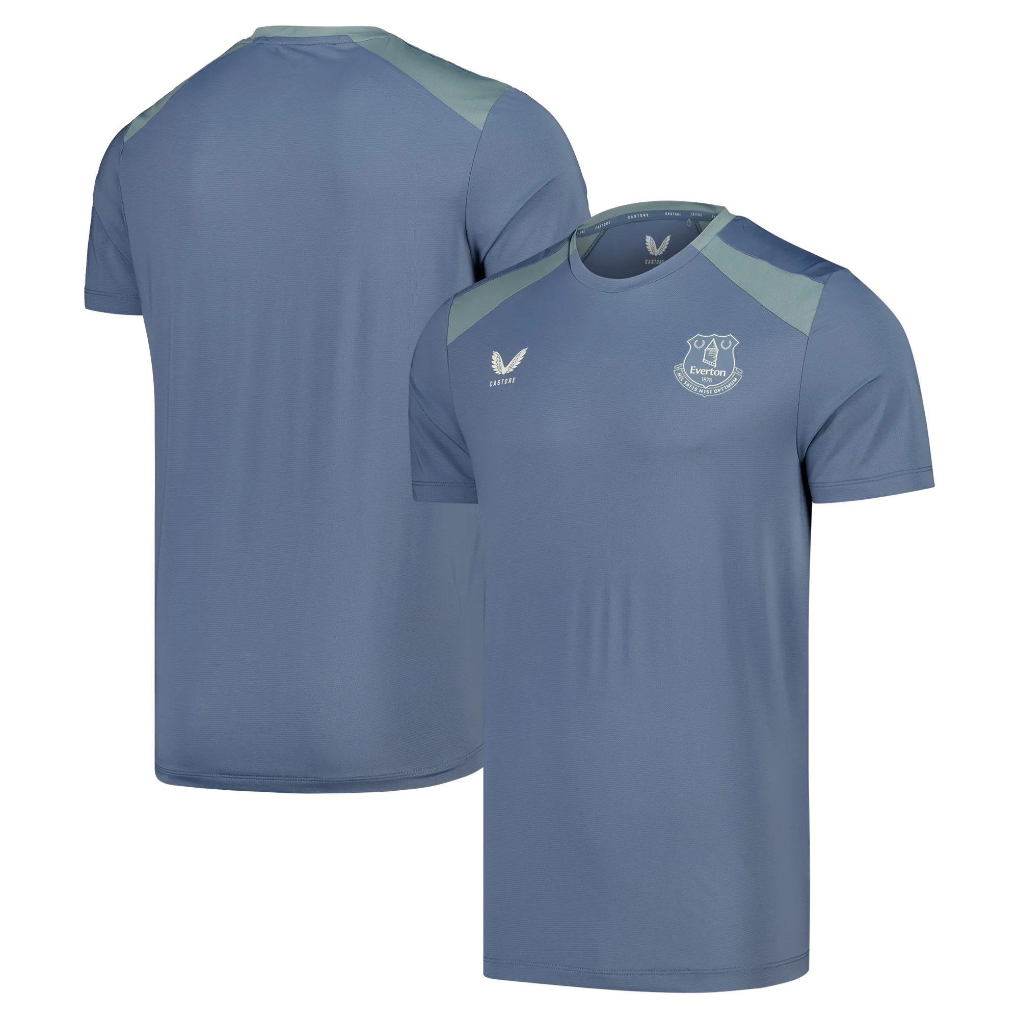 Everton Castore Players Training Top - Blue