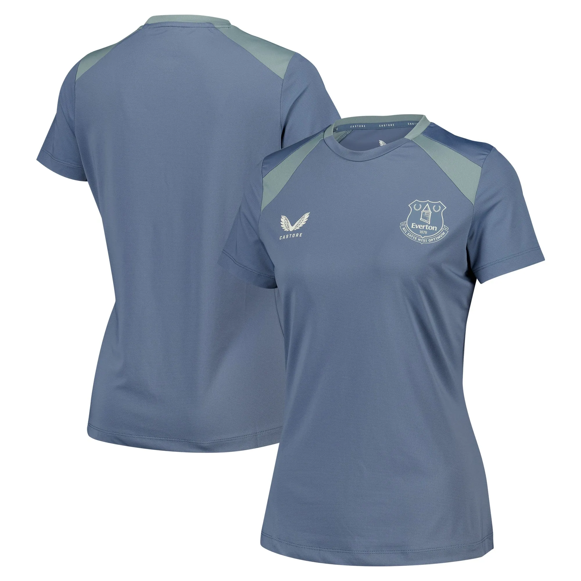 Everton Castore Players Training Top - Blue - Womens