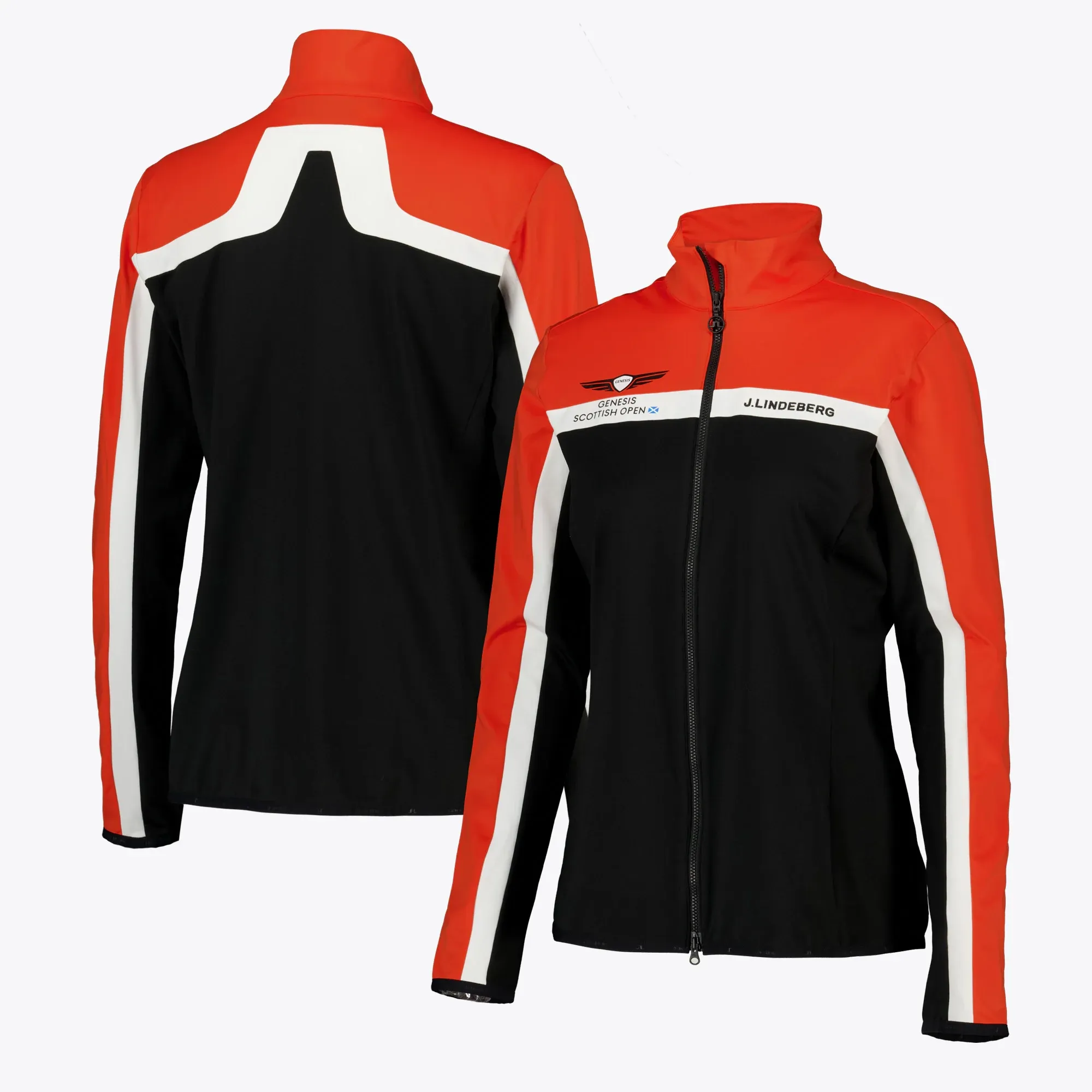 Genesis Scottish Open J.Lindeberg Janice Full Zipped Midlayer - Black - Womens