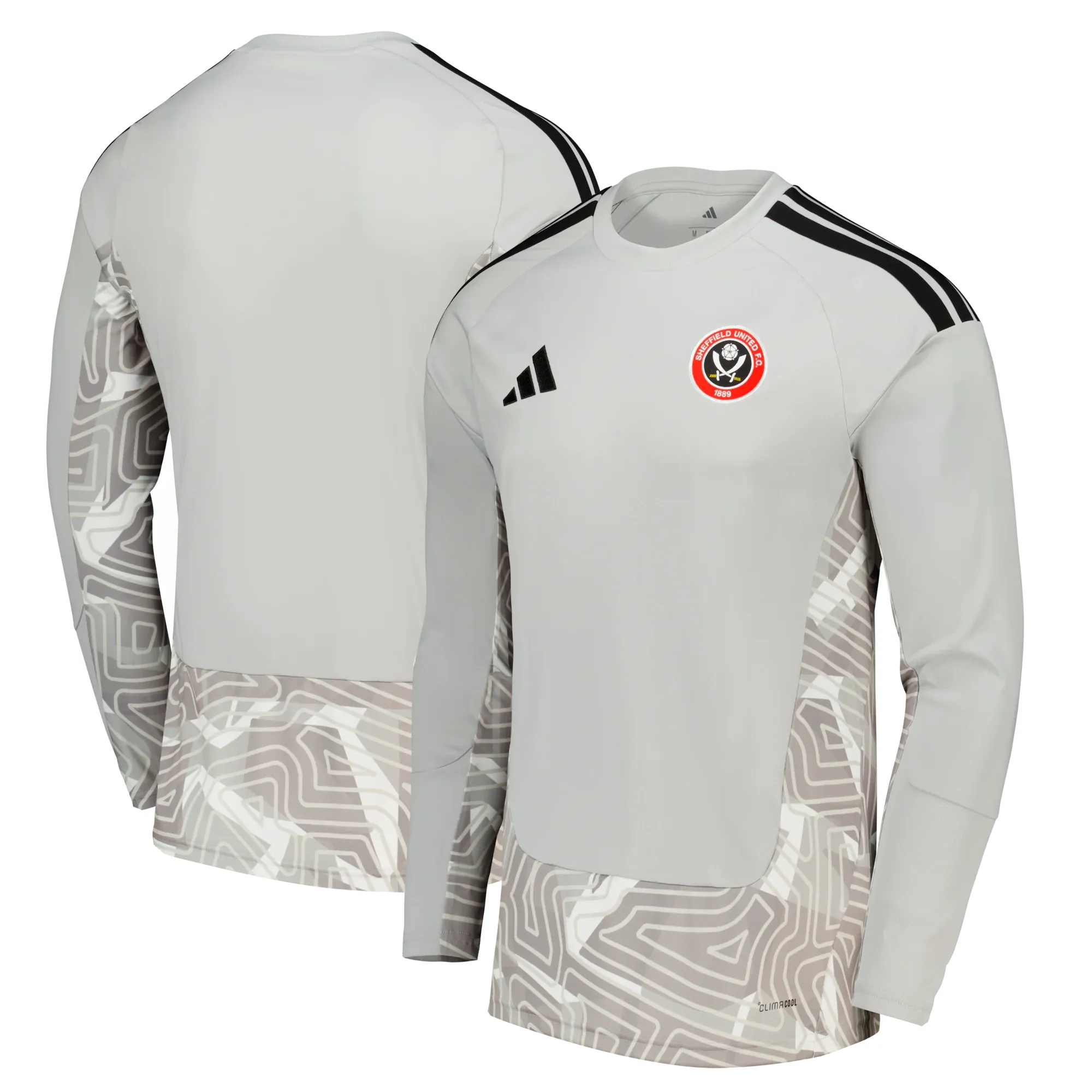 Sheffield United adidas Home Goalkeeper Shirt 2026-27 - Long Sleeve - Kids