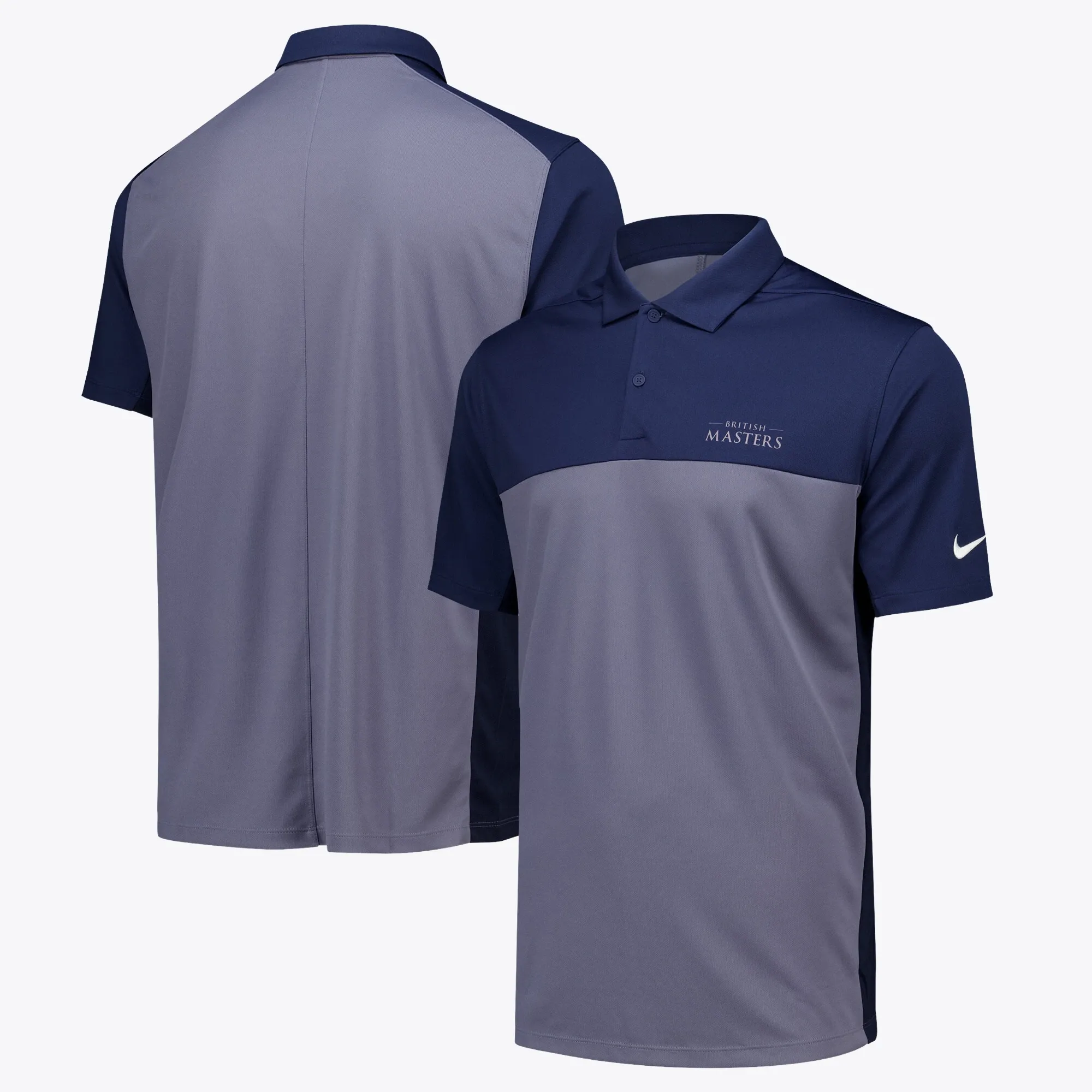 Husqvarna British Masters Nike Colour Block Polo - Navy
